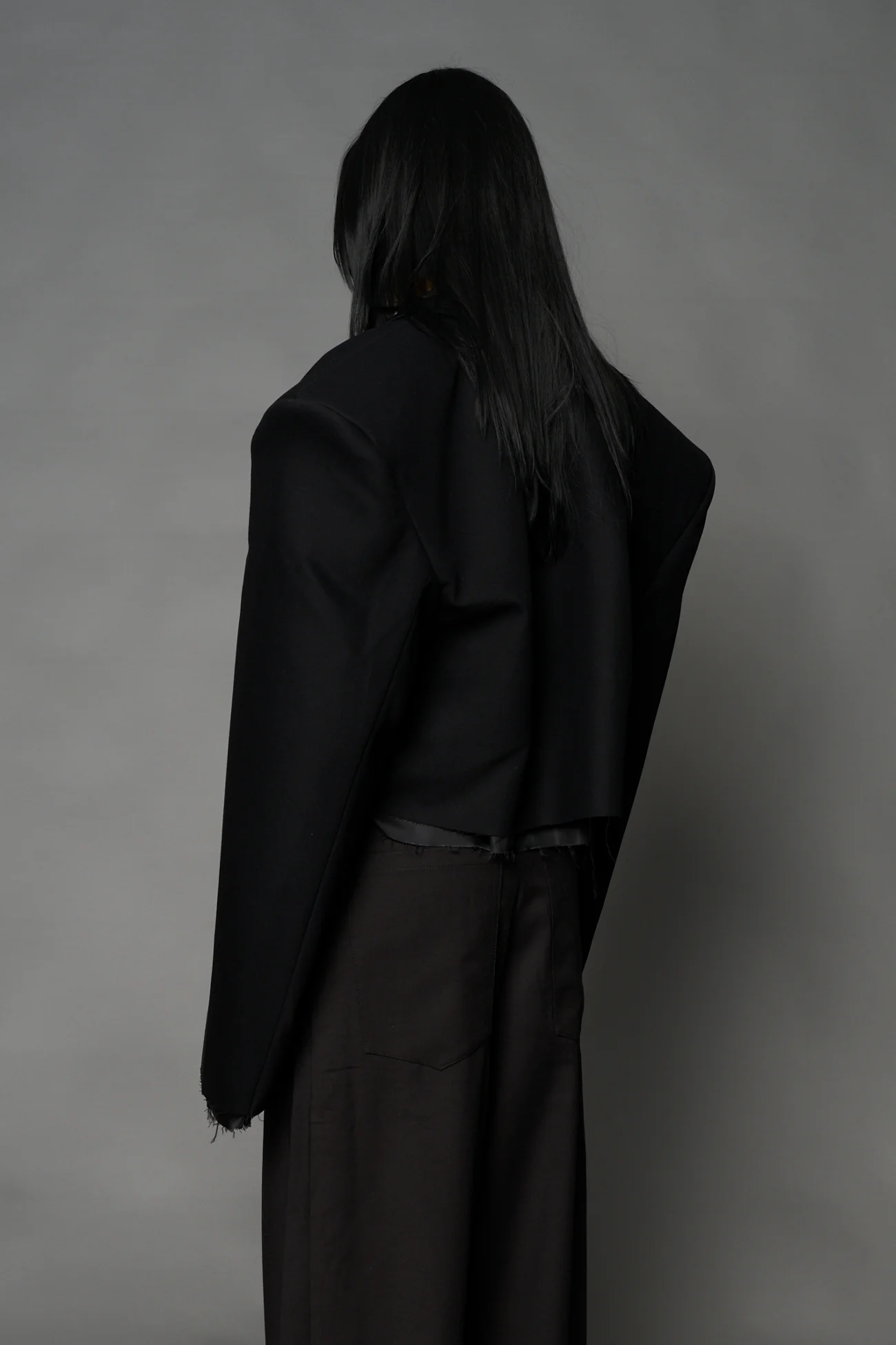 Cropped Blazer - Image 3
