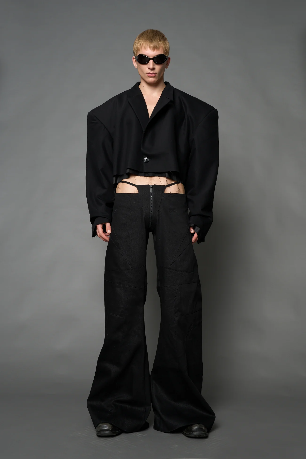 Cropped Blazer - Image 6