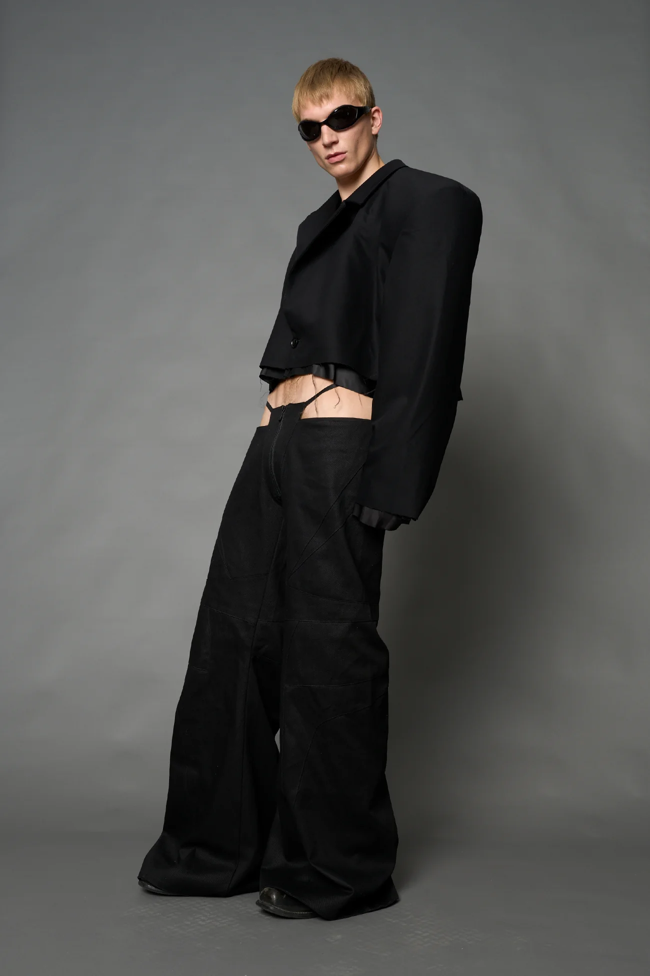 Cropped Blazer - Image 7