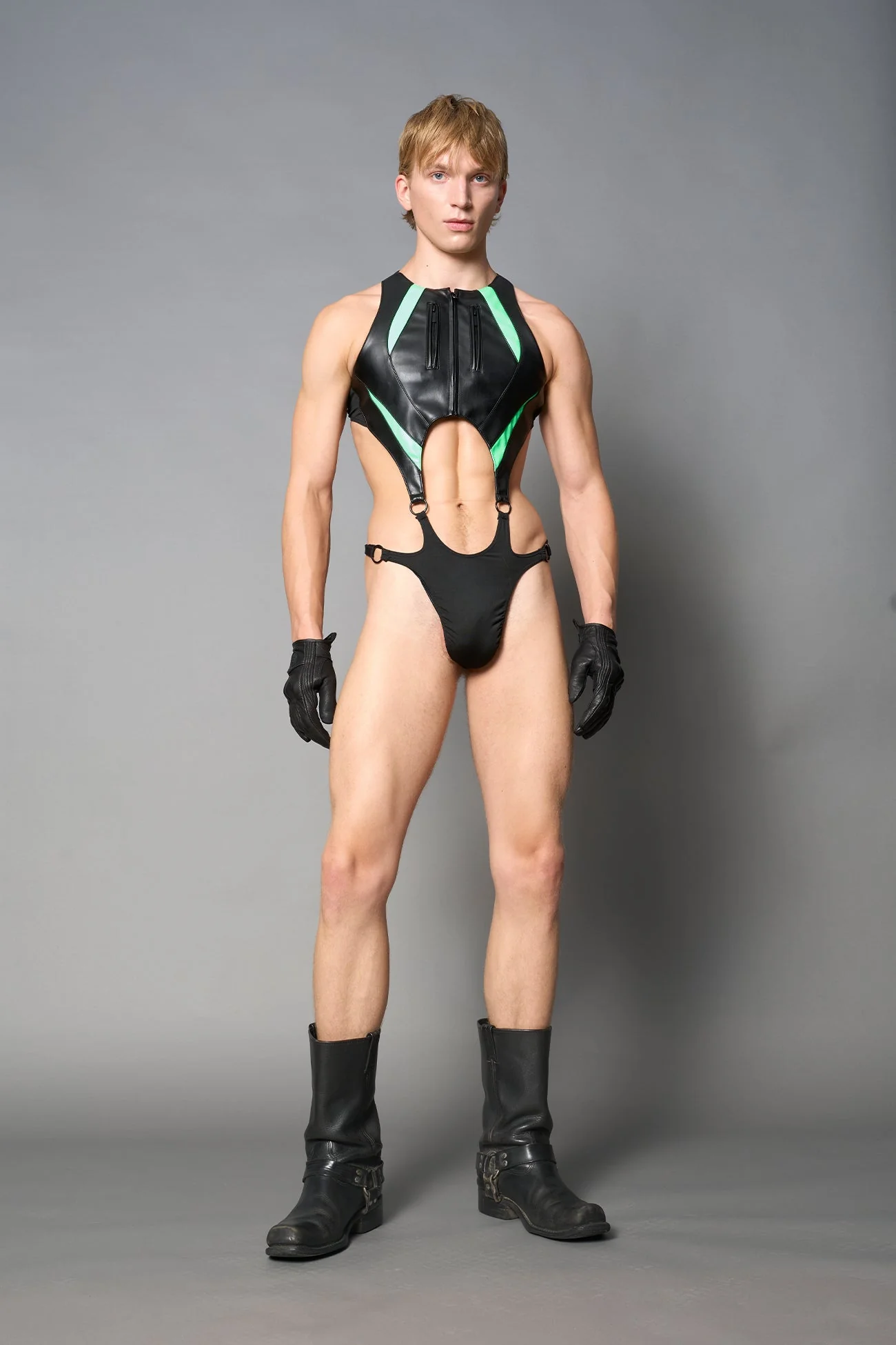 Moto Cut Out Body - Pouch Panty - Image 13