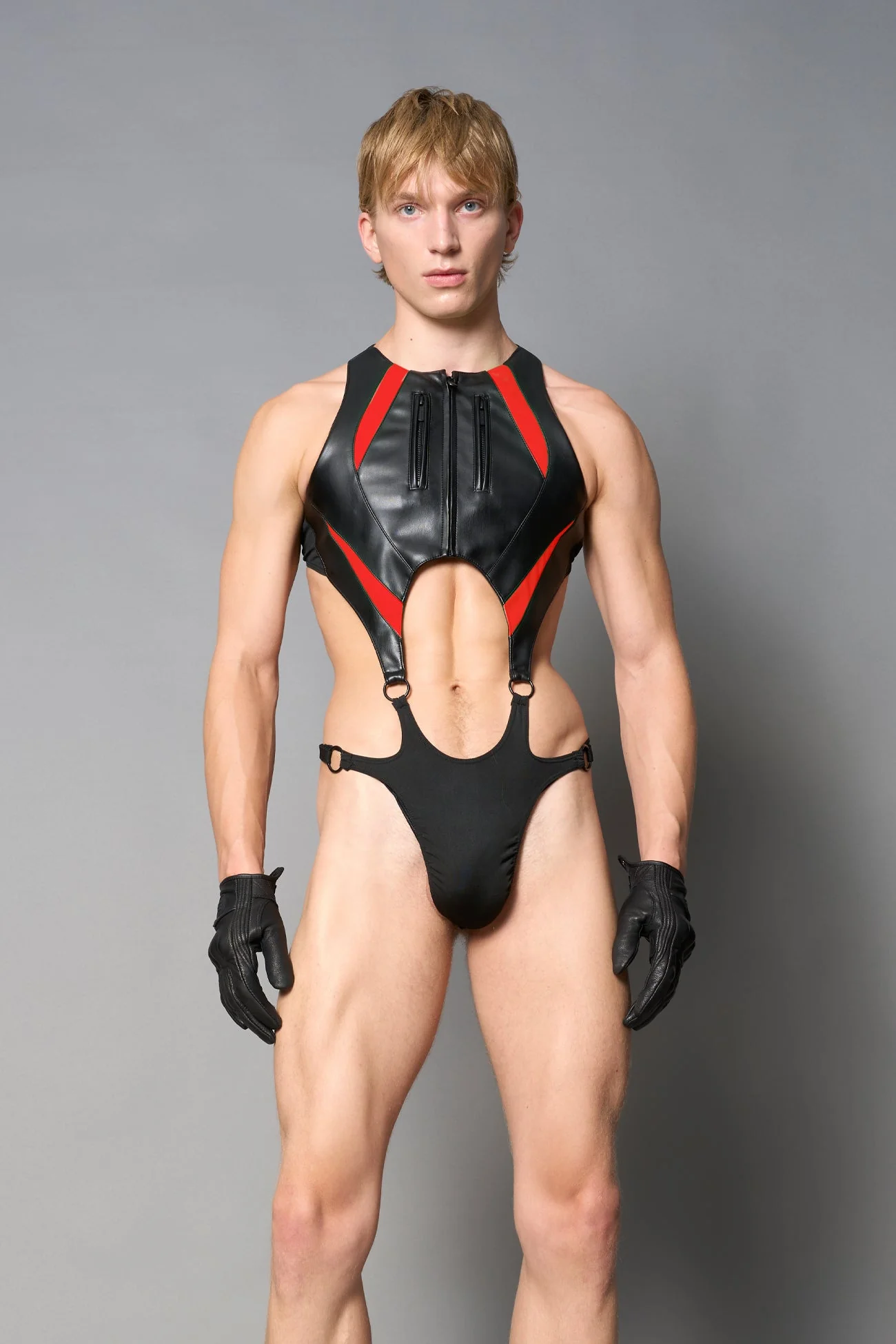 Moto Cut Out Body - Pouch Panty - Image 19