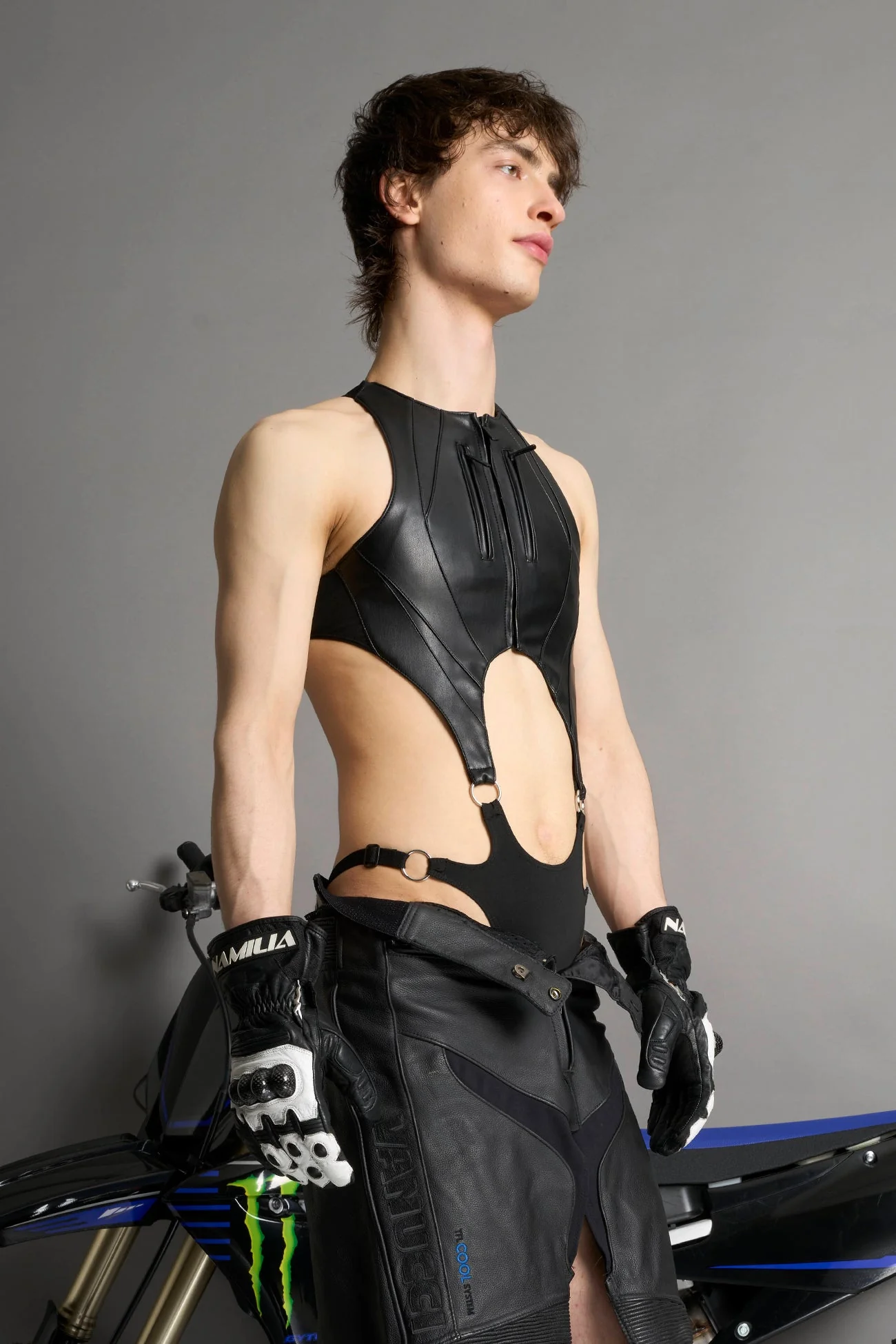 Moto Cut Out Body - Pouch Panty - Image 2