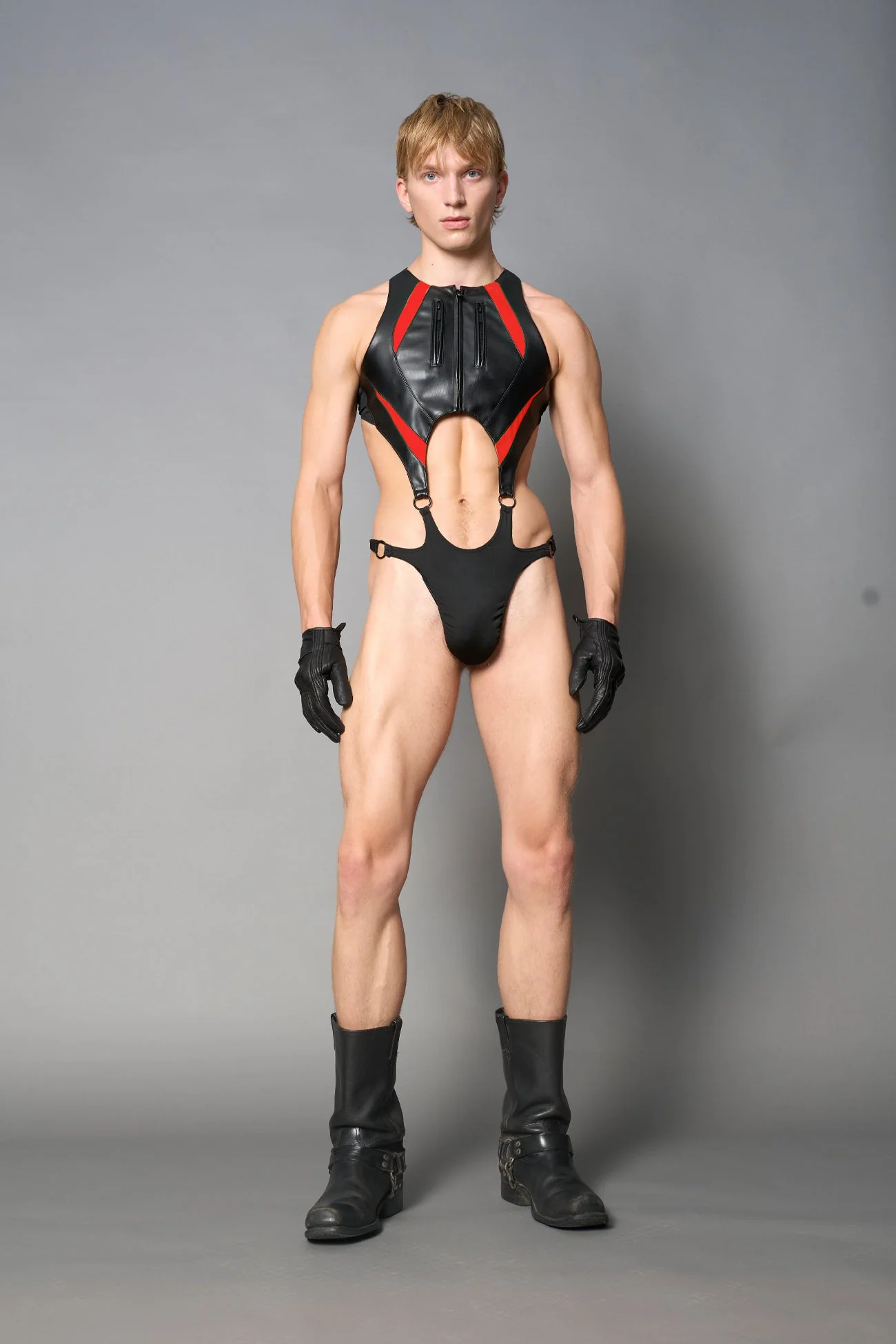 Moto Cut Out Body - Pouch Panty - Image 20