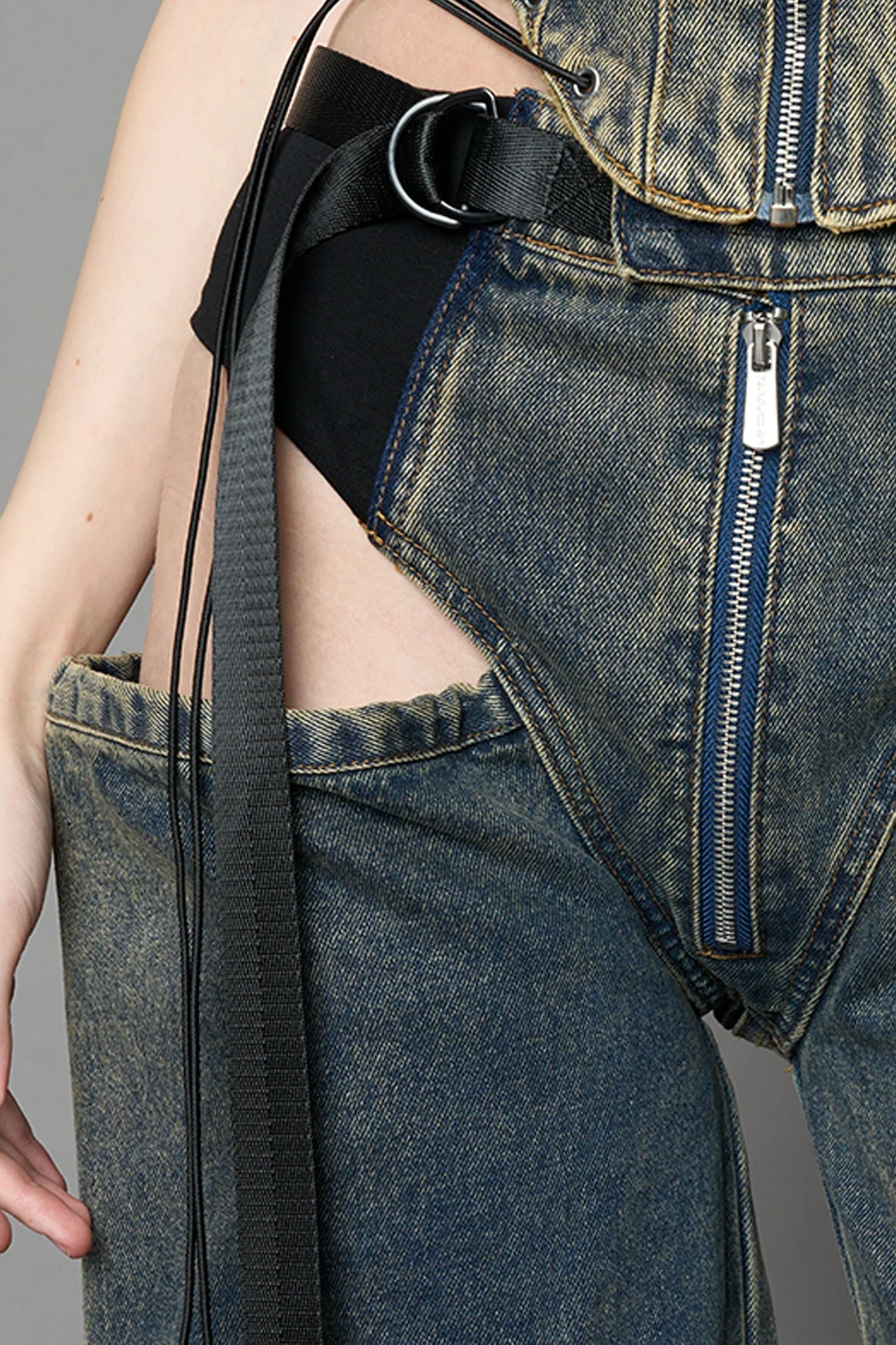 Denim Panty Trousers - Image 10