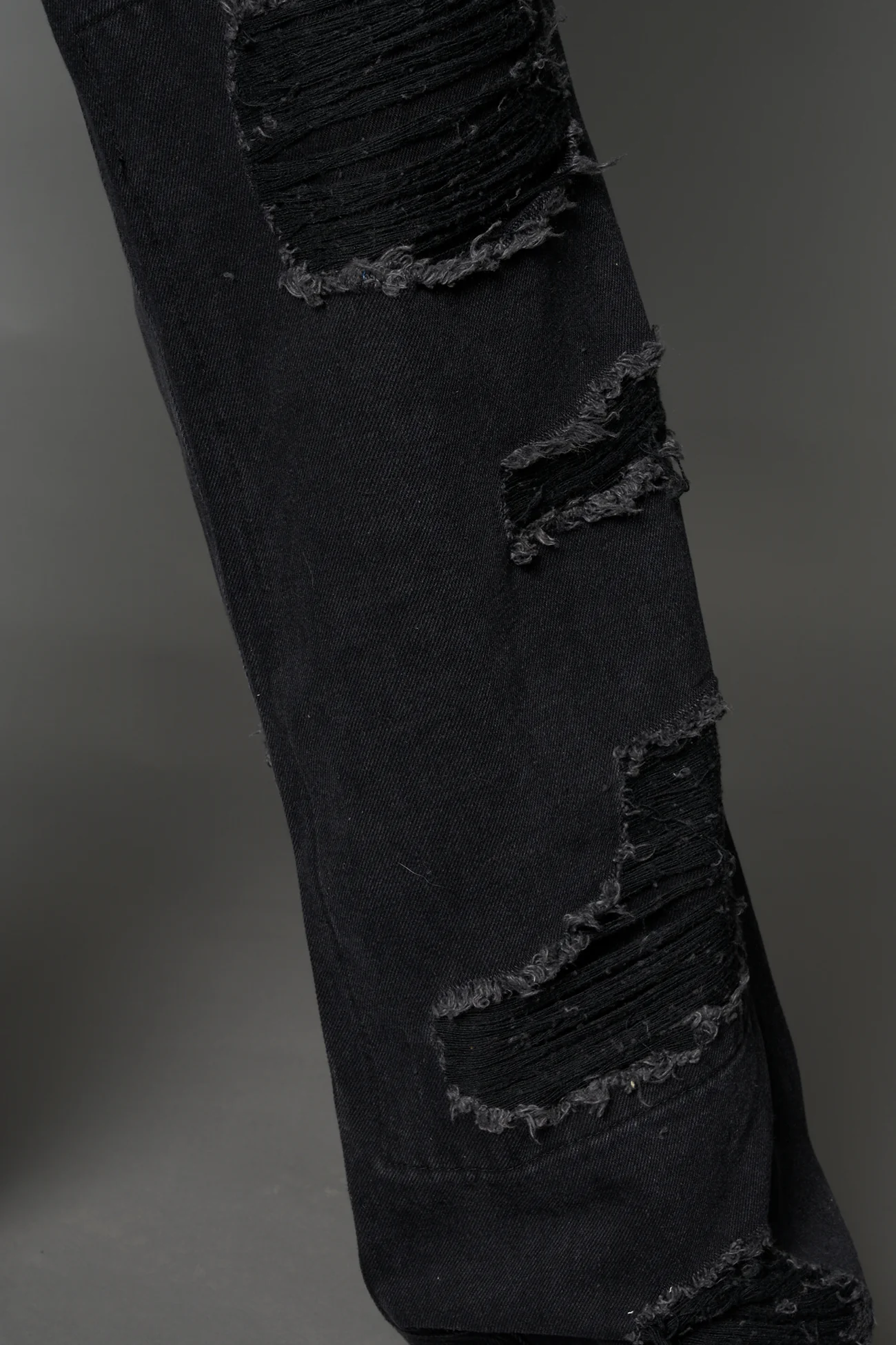 Denim Shredded Chaps - Image 11