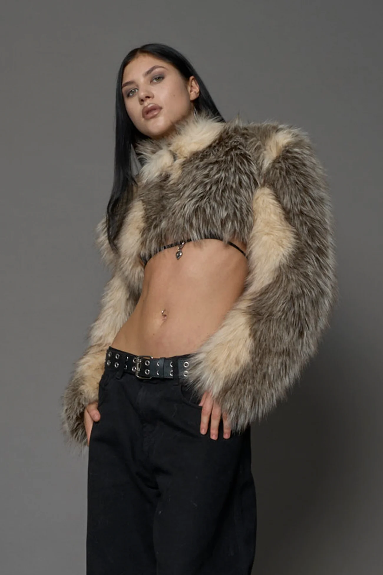 Diva Faux Fur Bolero - Image 21