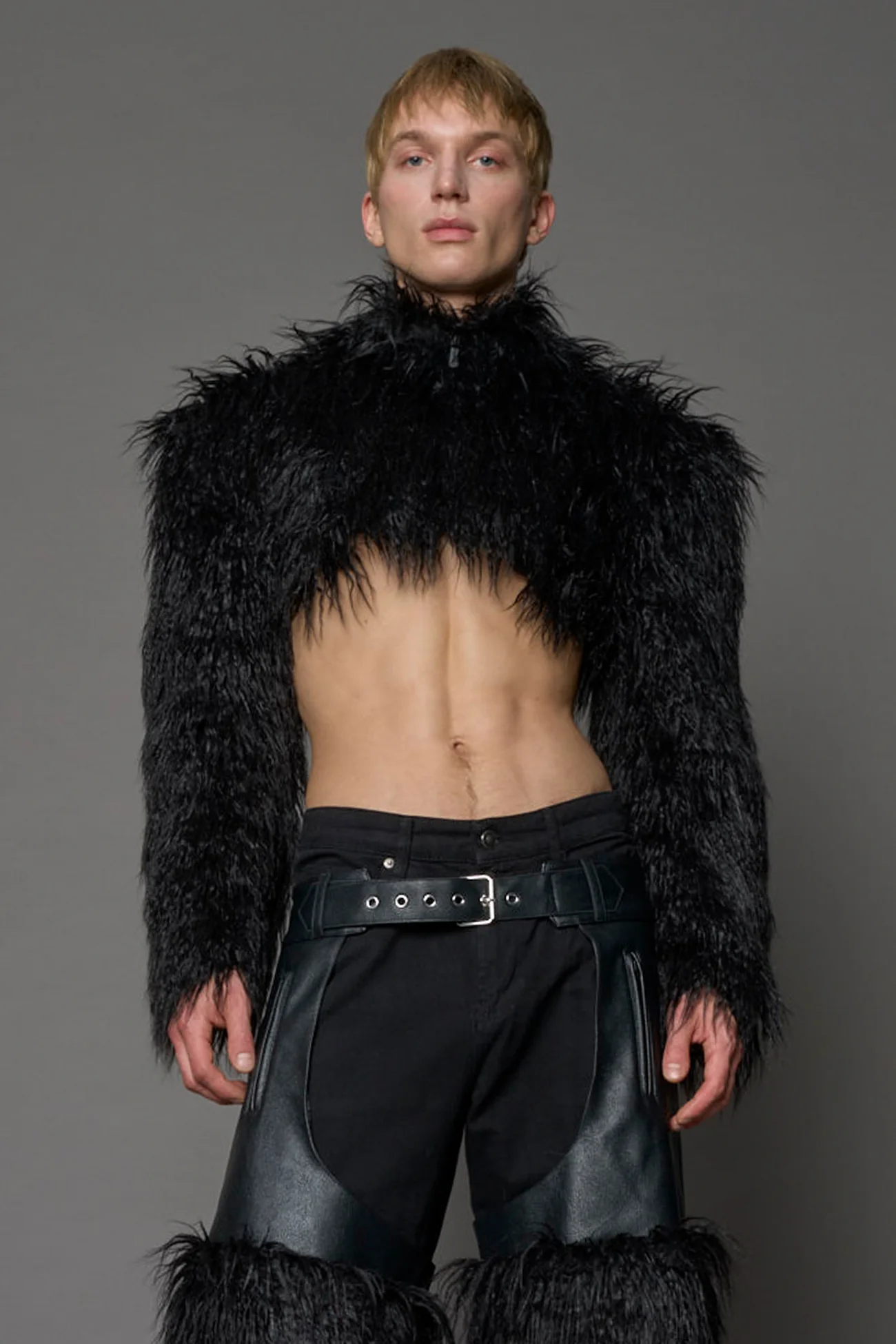 Diva Faux Fur Bolero - Image 4