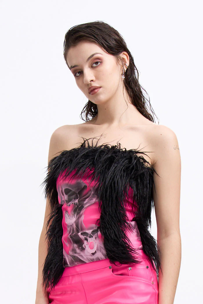 doomsday faux fur corset - Image 6