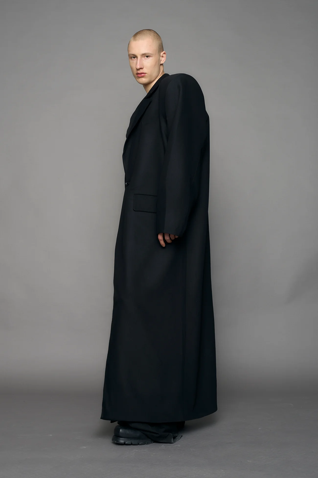 Elongated Blazer Coat - Image 4