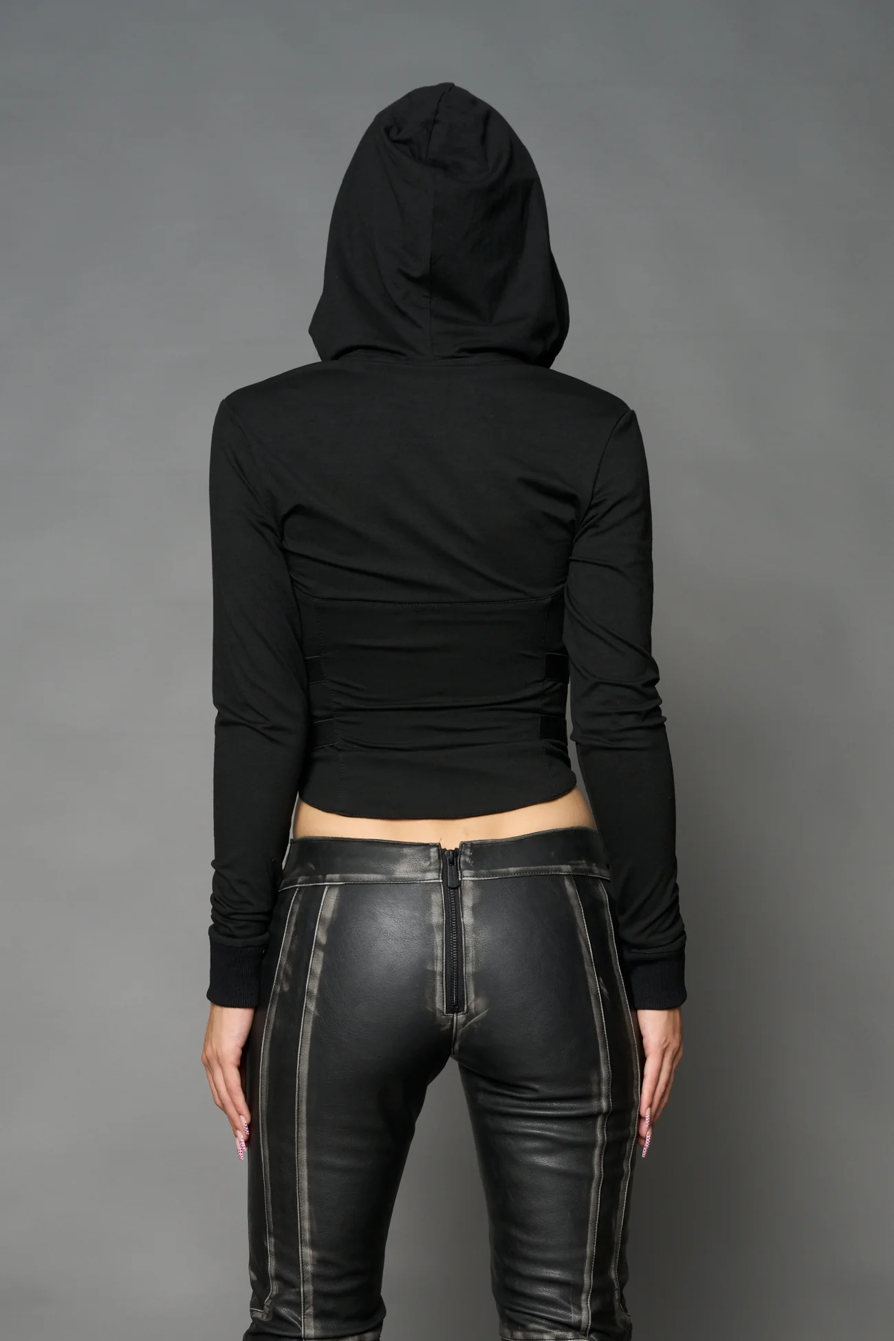 Goth Please Hoodie - Image 3