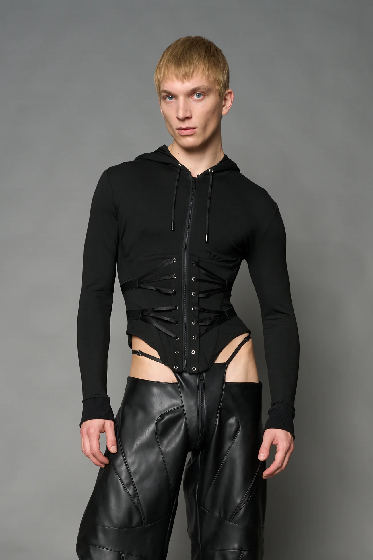 Goth Please Hoodie - Image 4