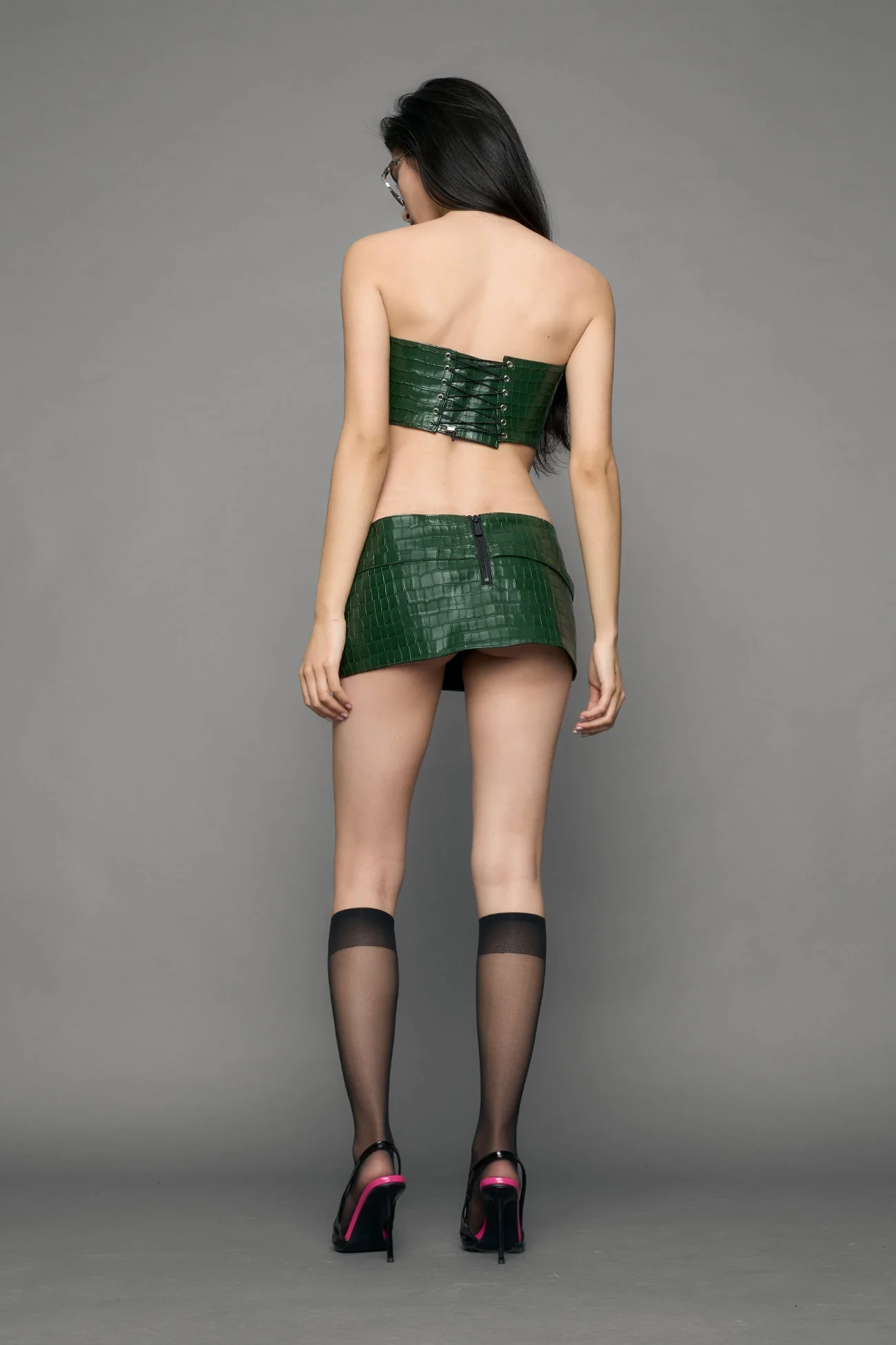 Heiress Handbag Mini Skirt - Image 17