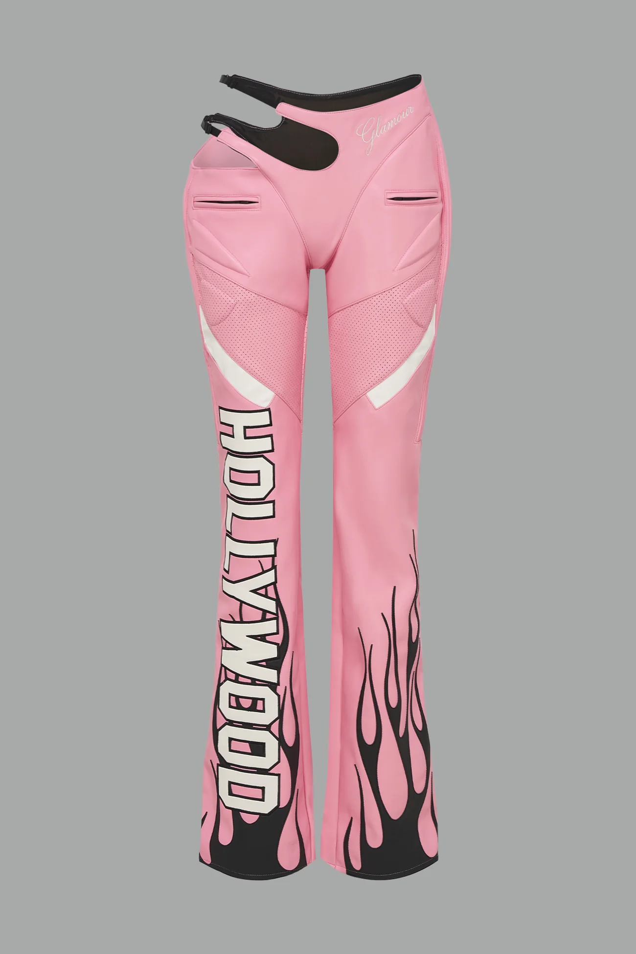 Hollywood Asymmetric Moto Trousers - Image 22