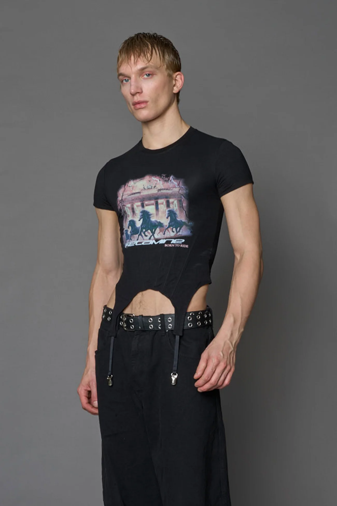 Keta Queen Corset Mini T-Shirt - Image 7