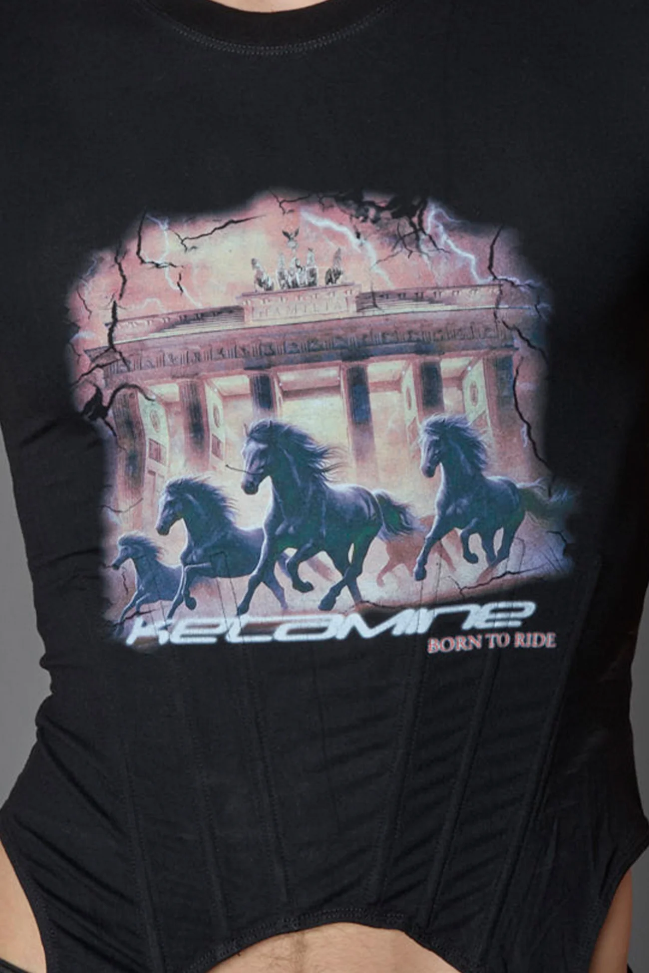 Keta Queen Corset Mini T-Shirt - Image 9