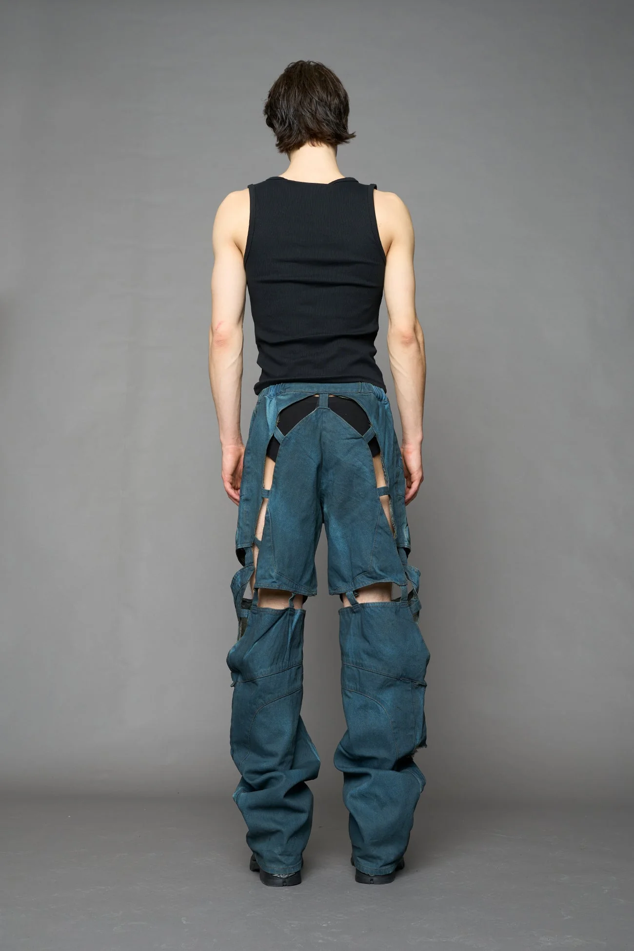 Moto Denim Floating Pants - Image 21
