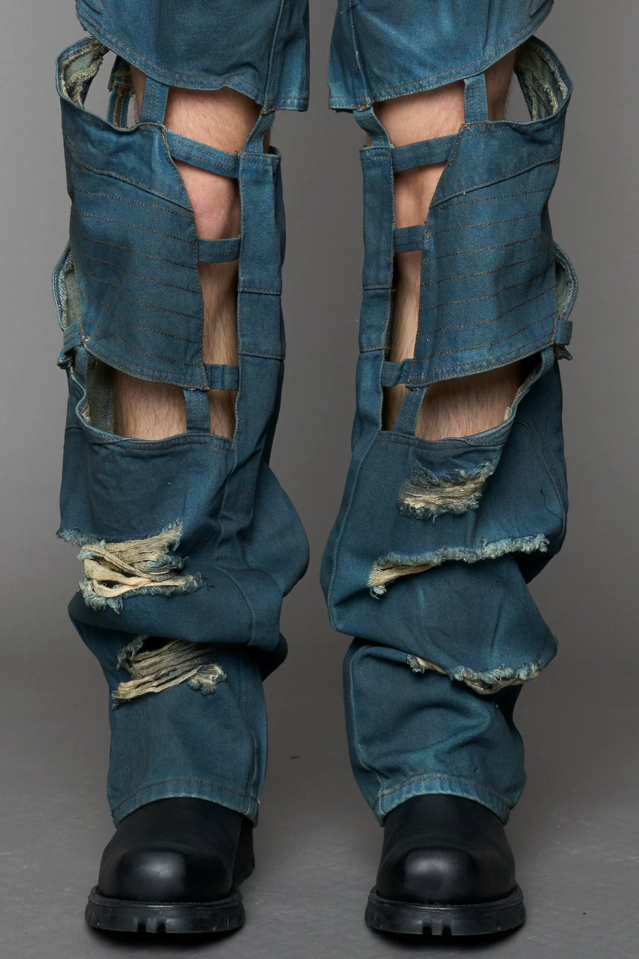 Moto Denim Floating Pants - Image 22