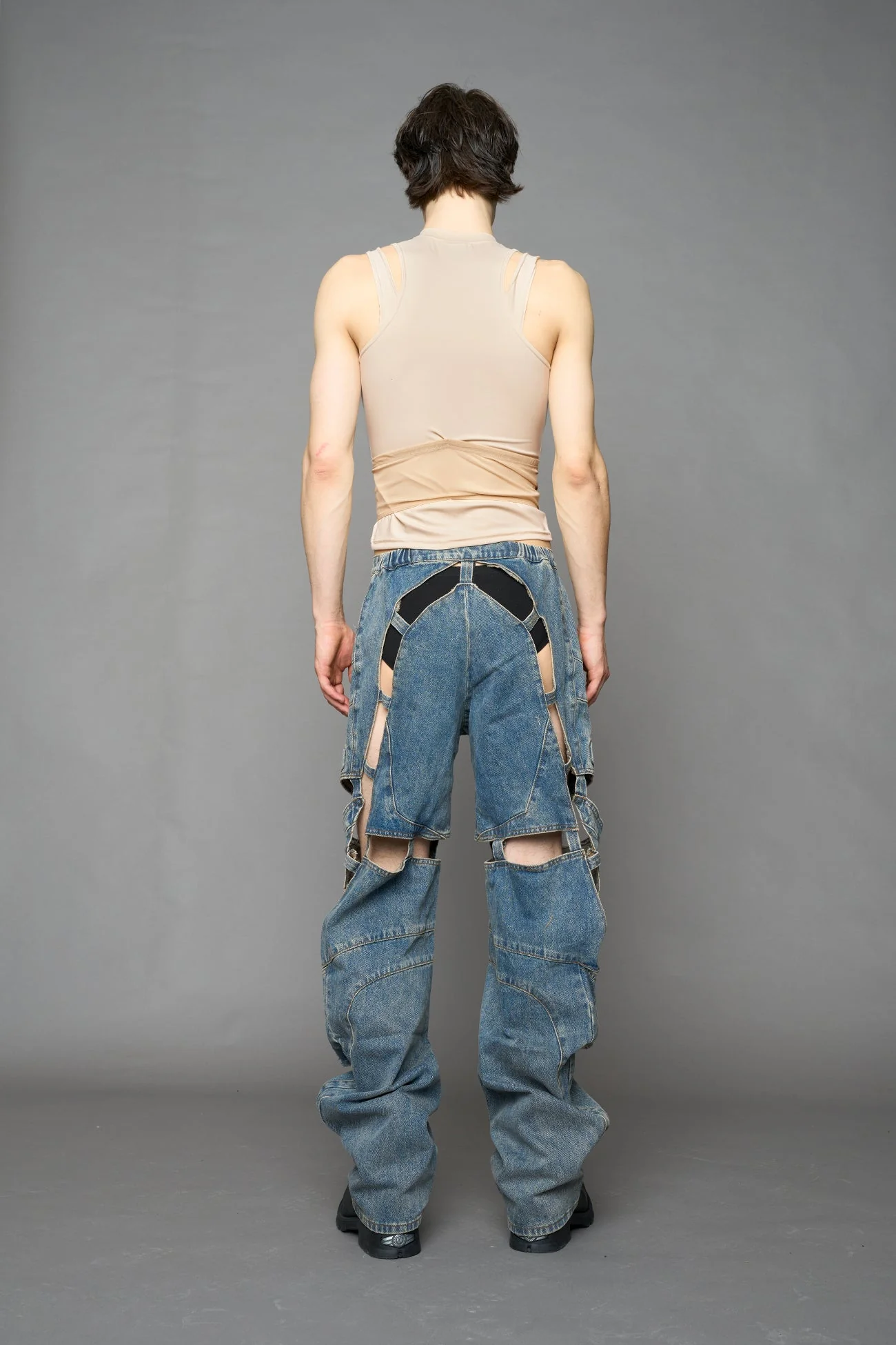 Moto Denim Floating Pants - Image 38