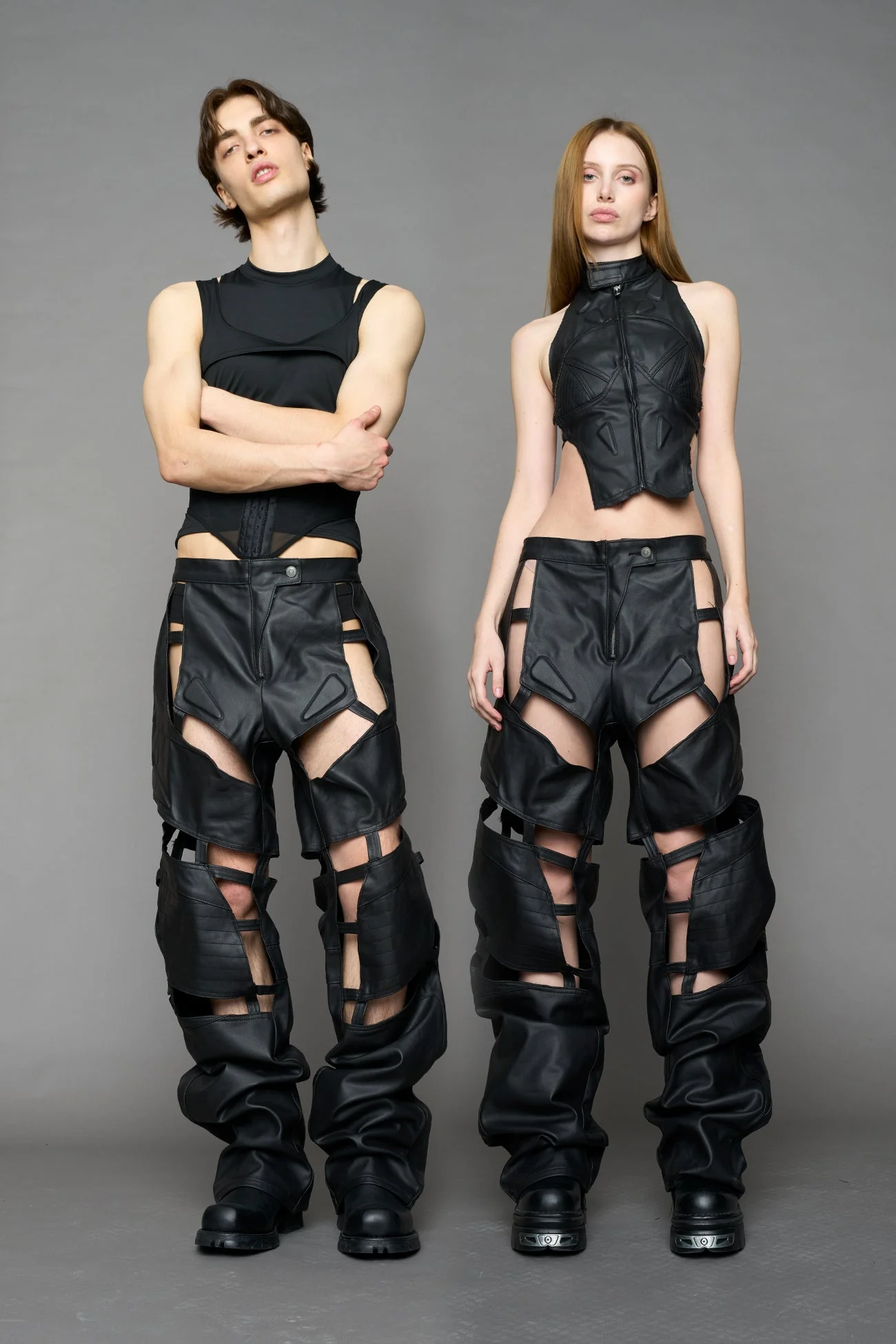 Moto Denim Floating Pants - Image 39