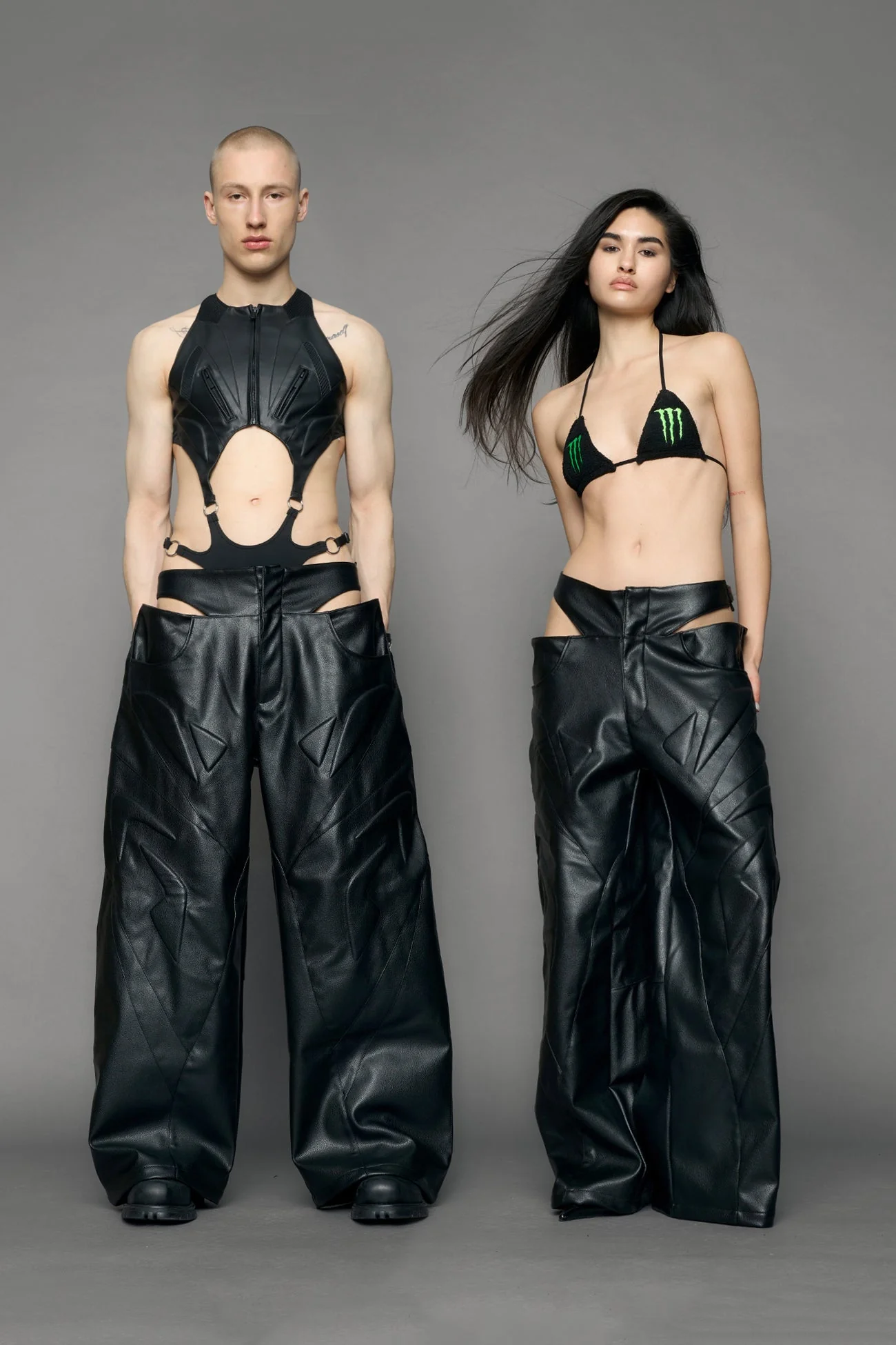Octane Leather Panty Trousers