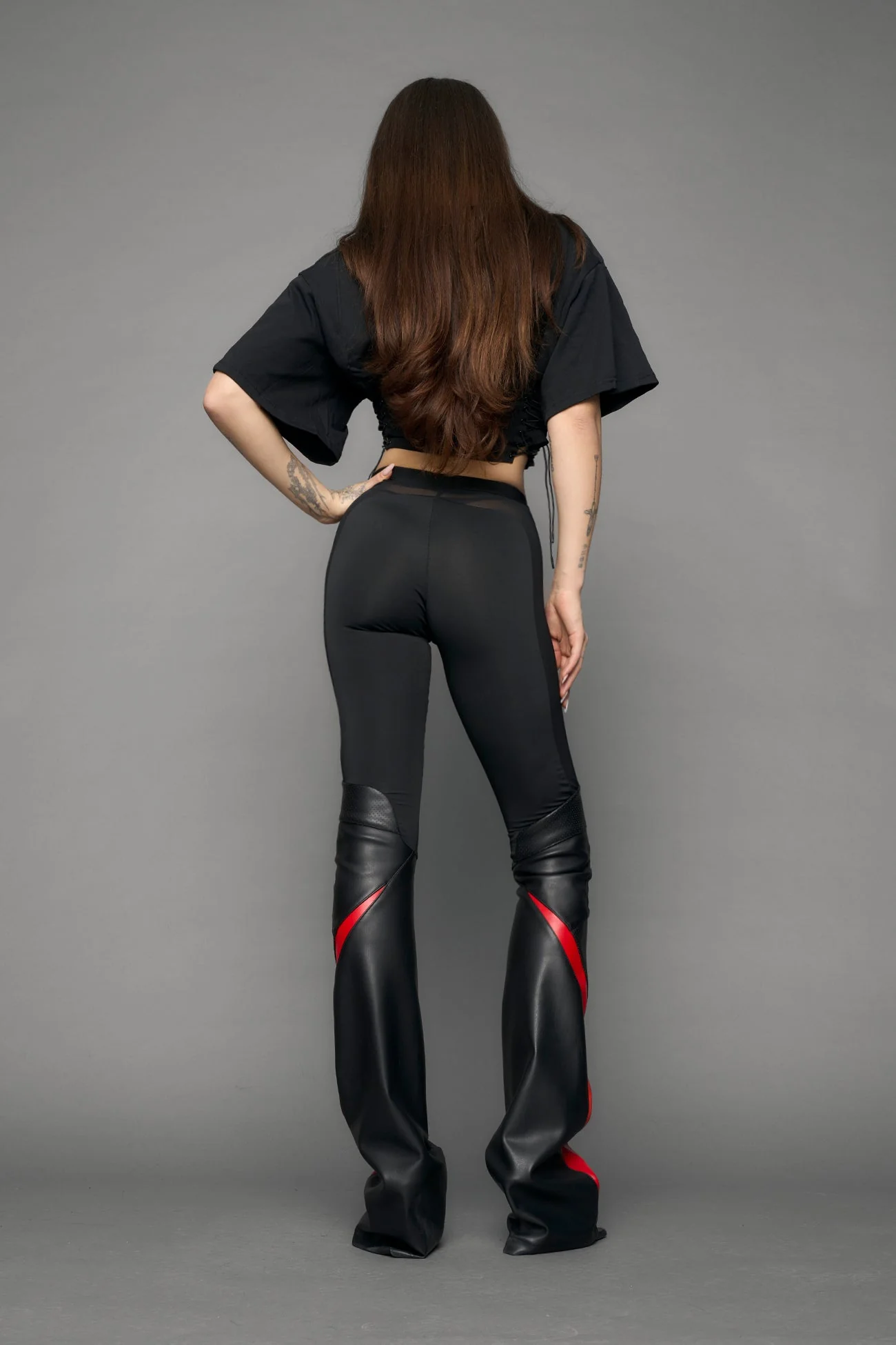 Moto Perforated Mesh Pants - Image 4