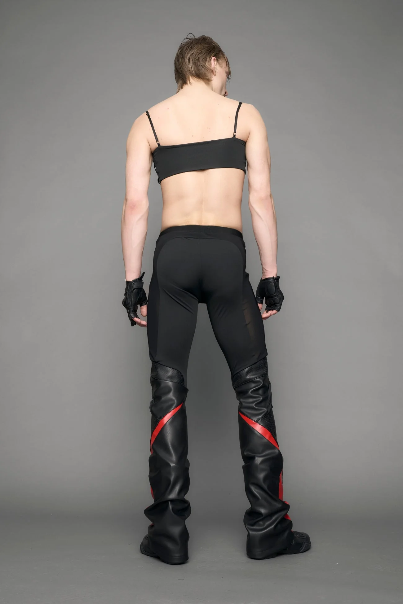 Moto Perforated Mesh Pants - Image 7