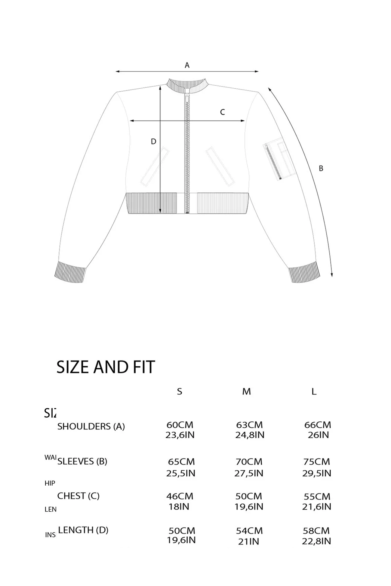 Power Shoulder Bomber Jacket - Image 12
