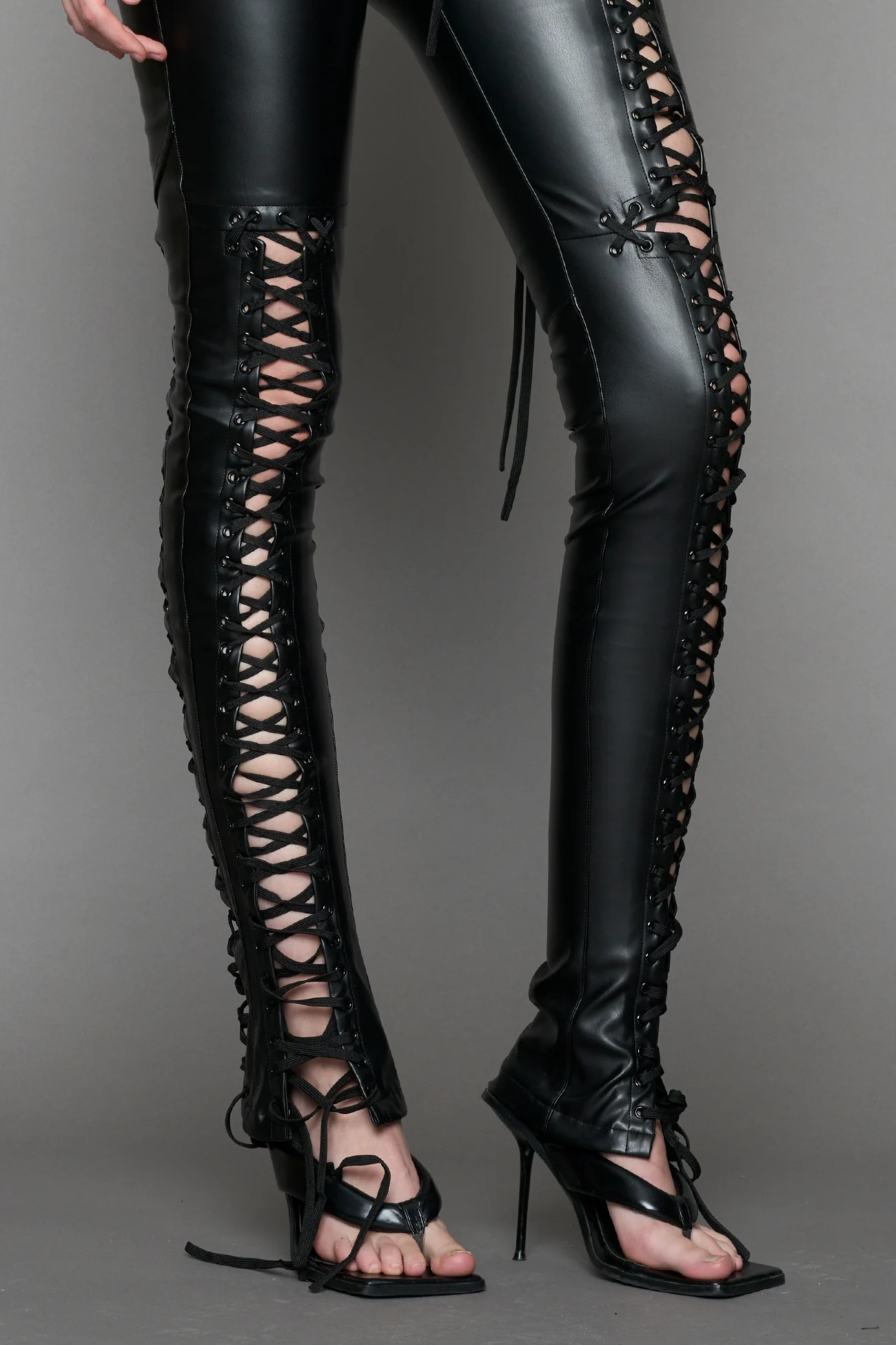 Rockstar Lace Up Pants - Image 5