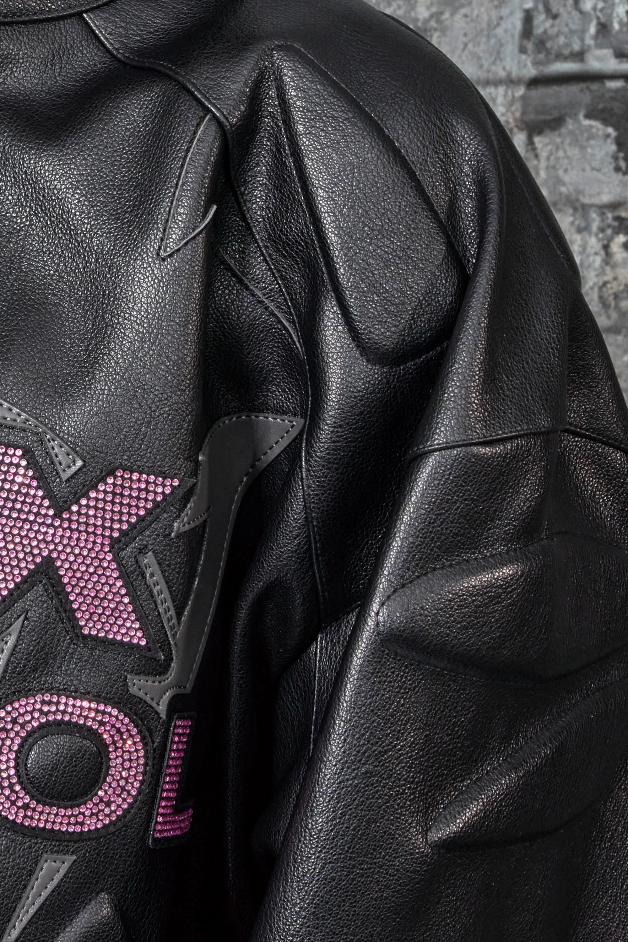 Sex Symbol Padded Moto Jacket - Image 16