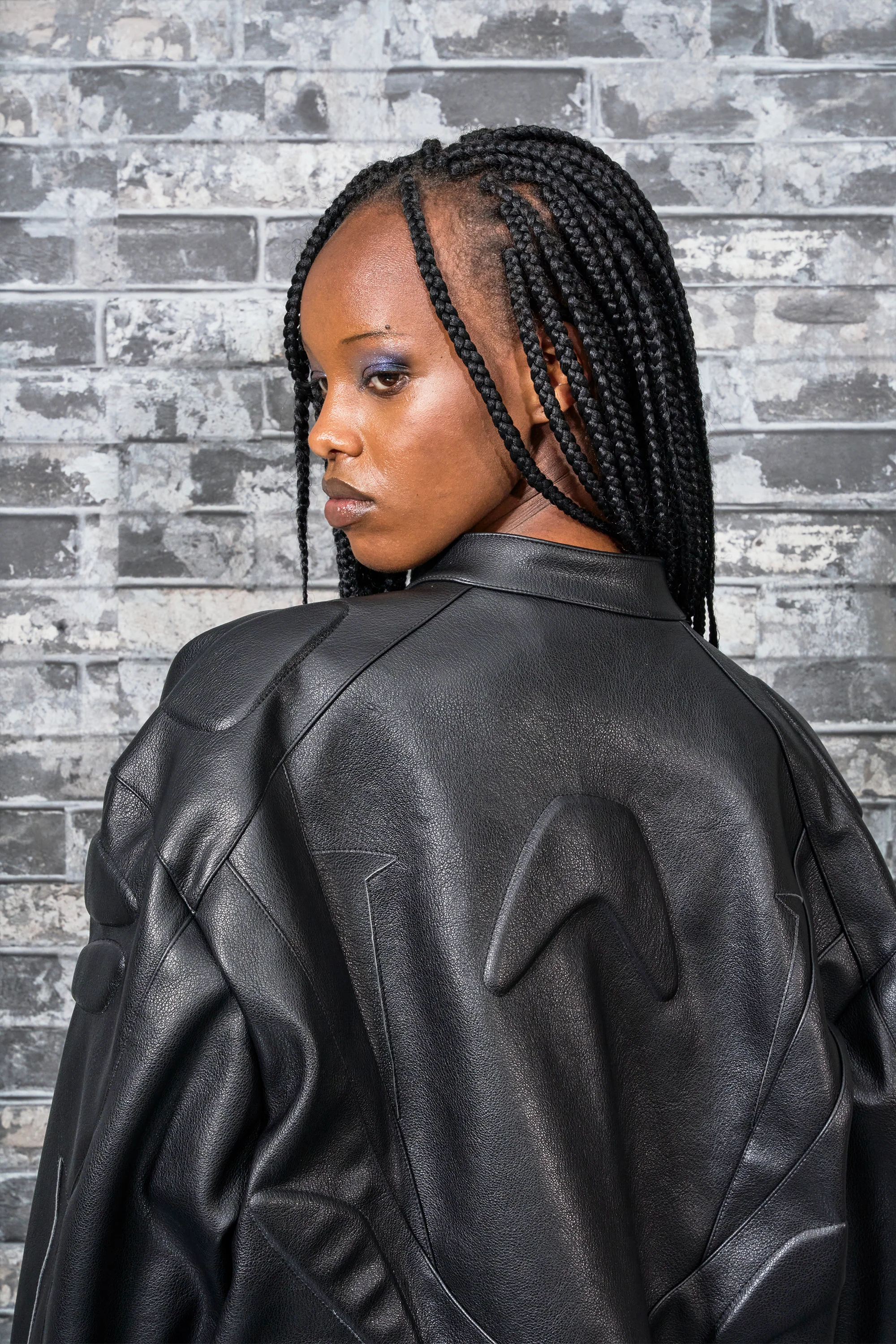 Sex Symbol Padded Moto Jacket - Image 8