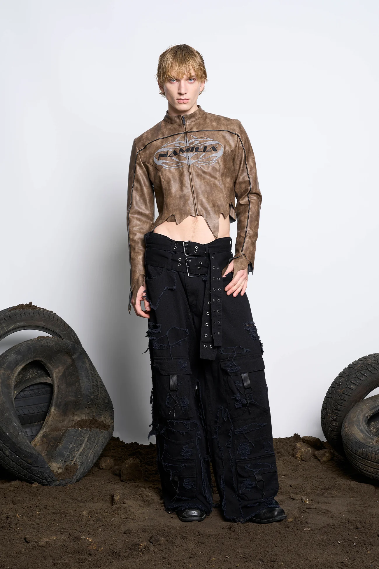 Shredded Moto Jacket - Image 14