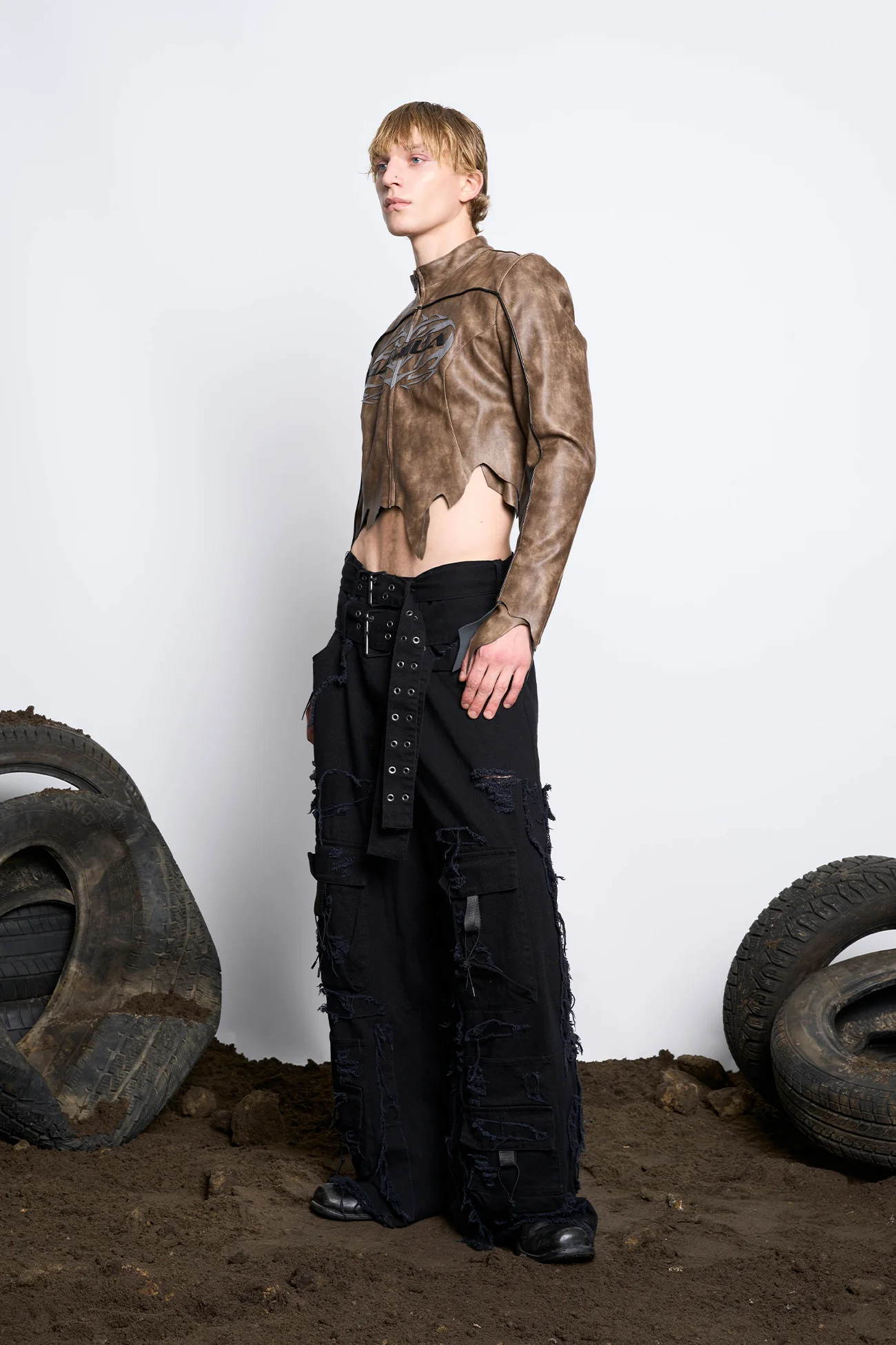 Shredded Moto Jacket - Image 16