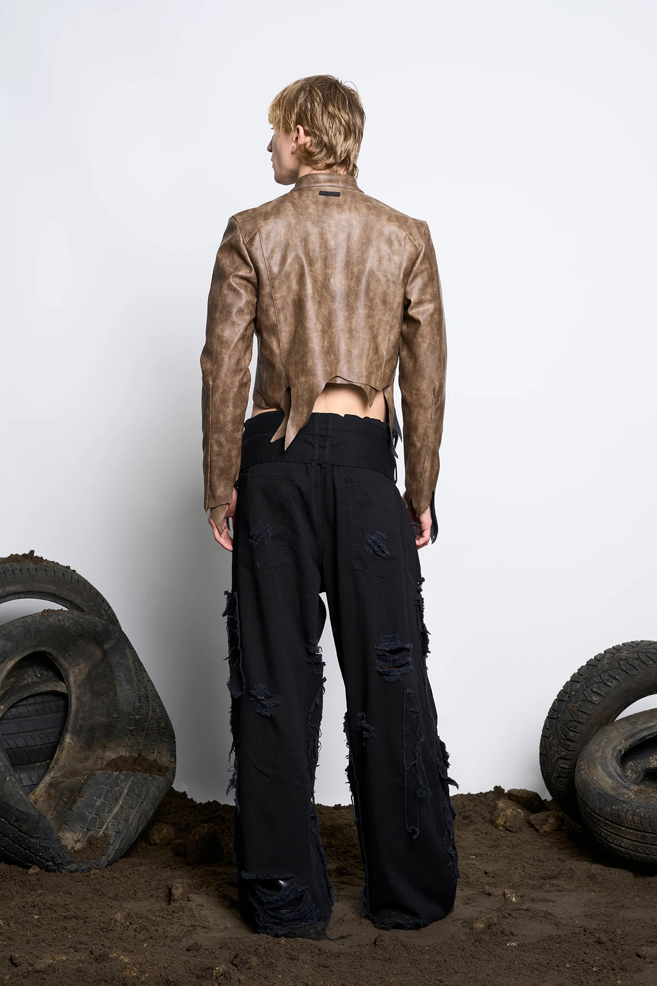 Shredded Moto Jacket - Image 17
