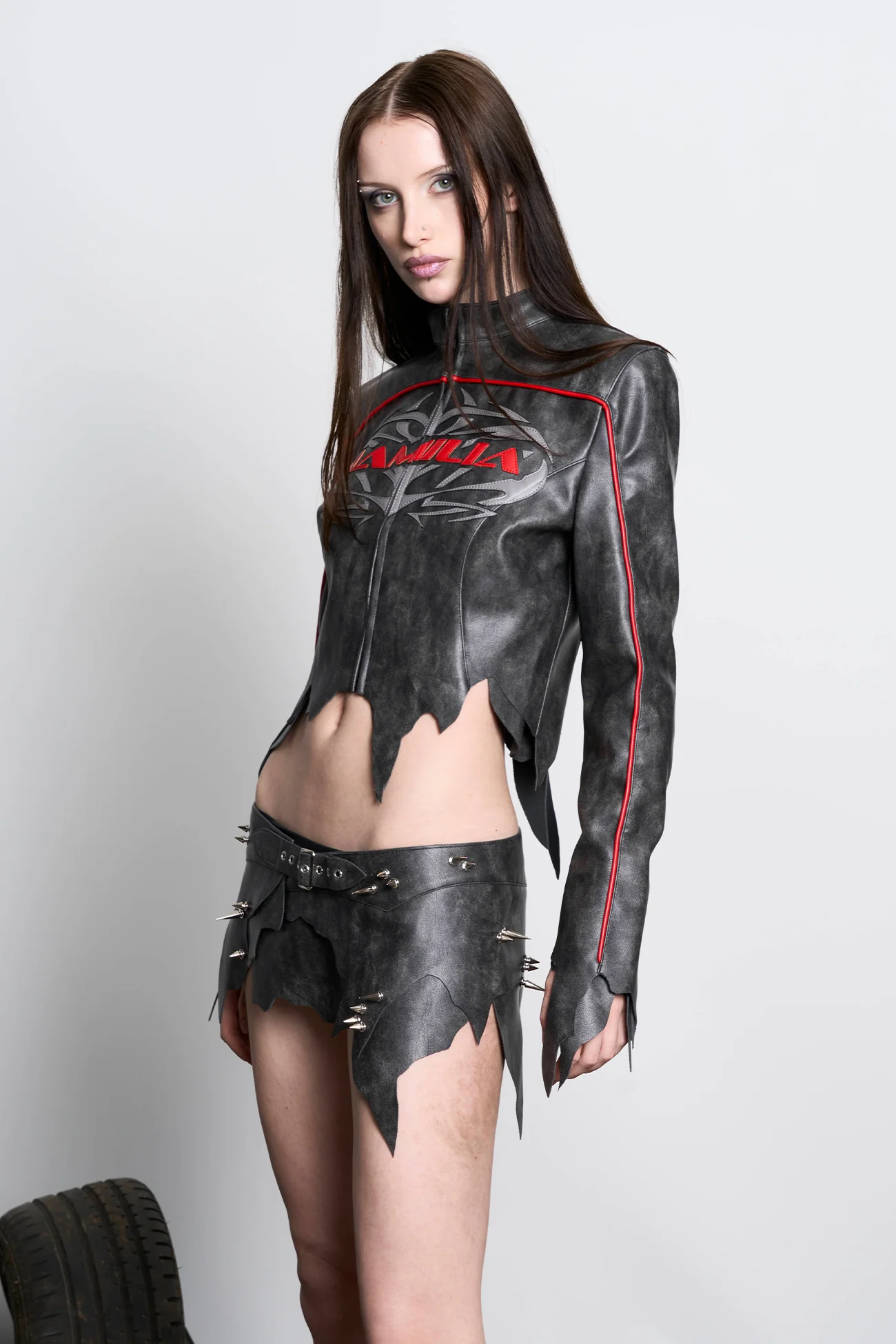 Shredded Moto Jacket - Image 3