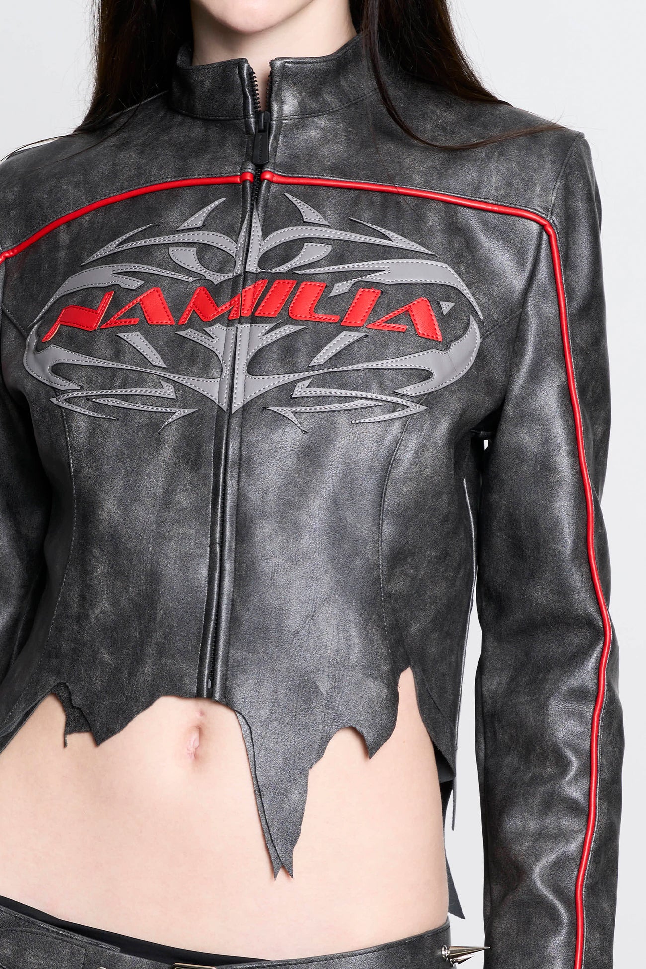 Shredded Moto Jacket - Image 4