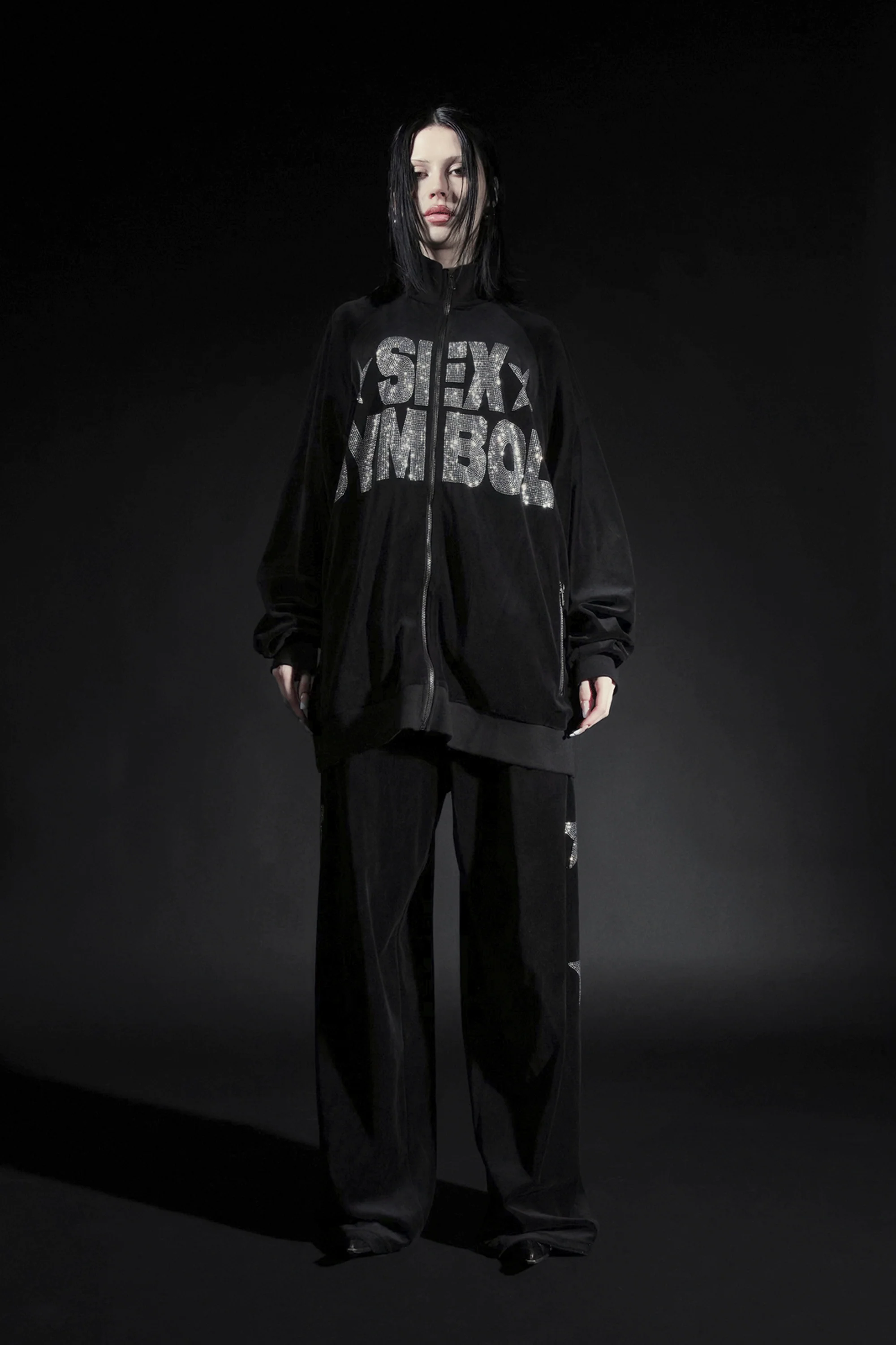 Star Velour Tracksuit Pants