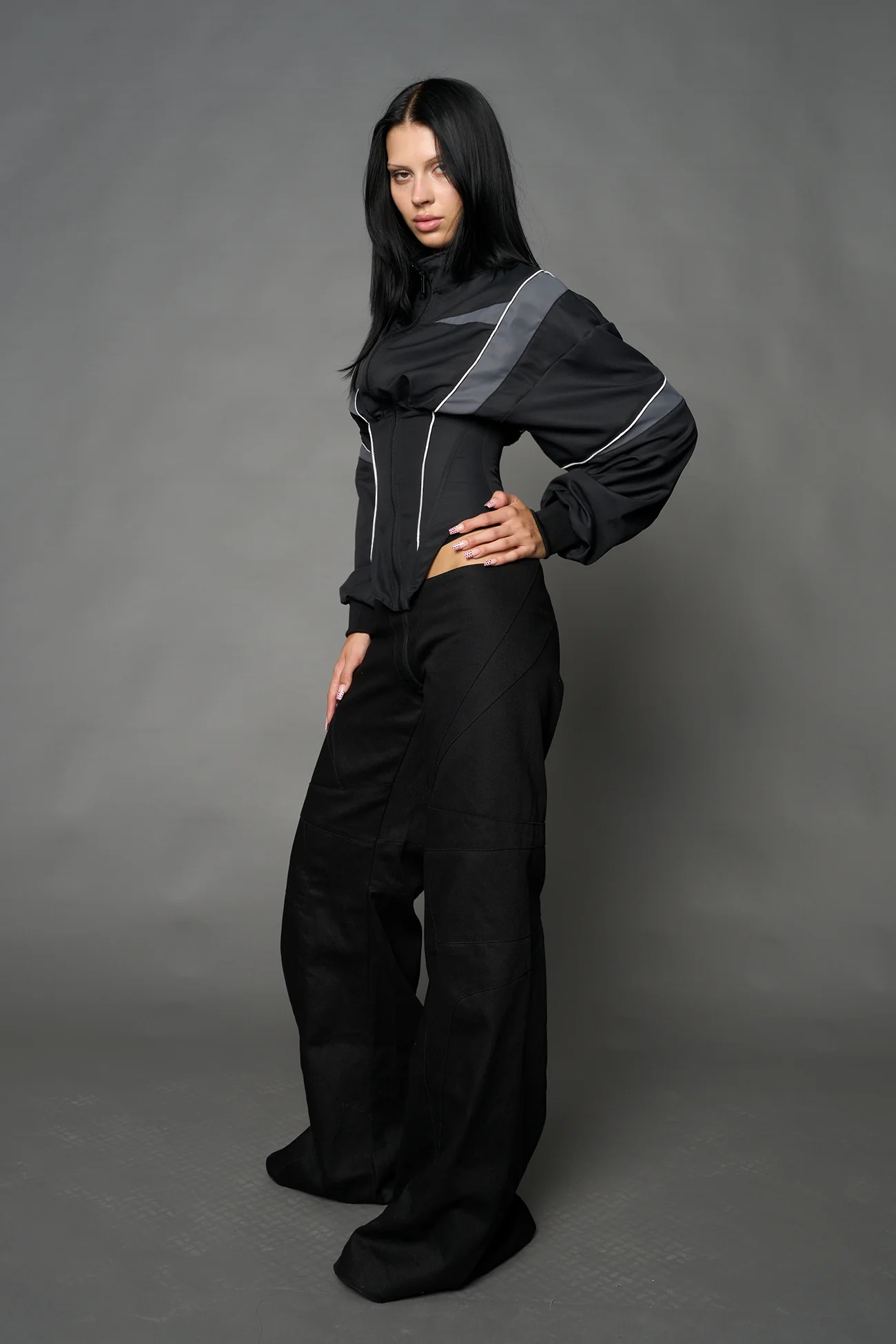 Tracksuit Corset Jacket - Image 4