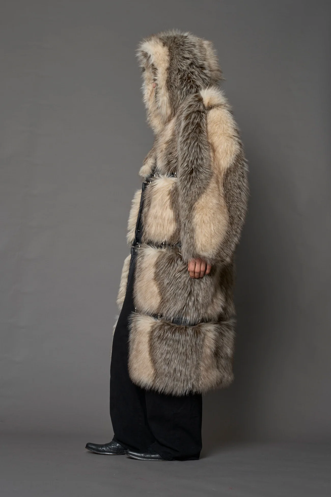 Vip Detachable Faux Fur Coat - Image 21