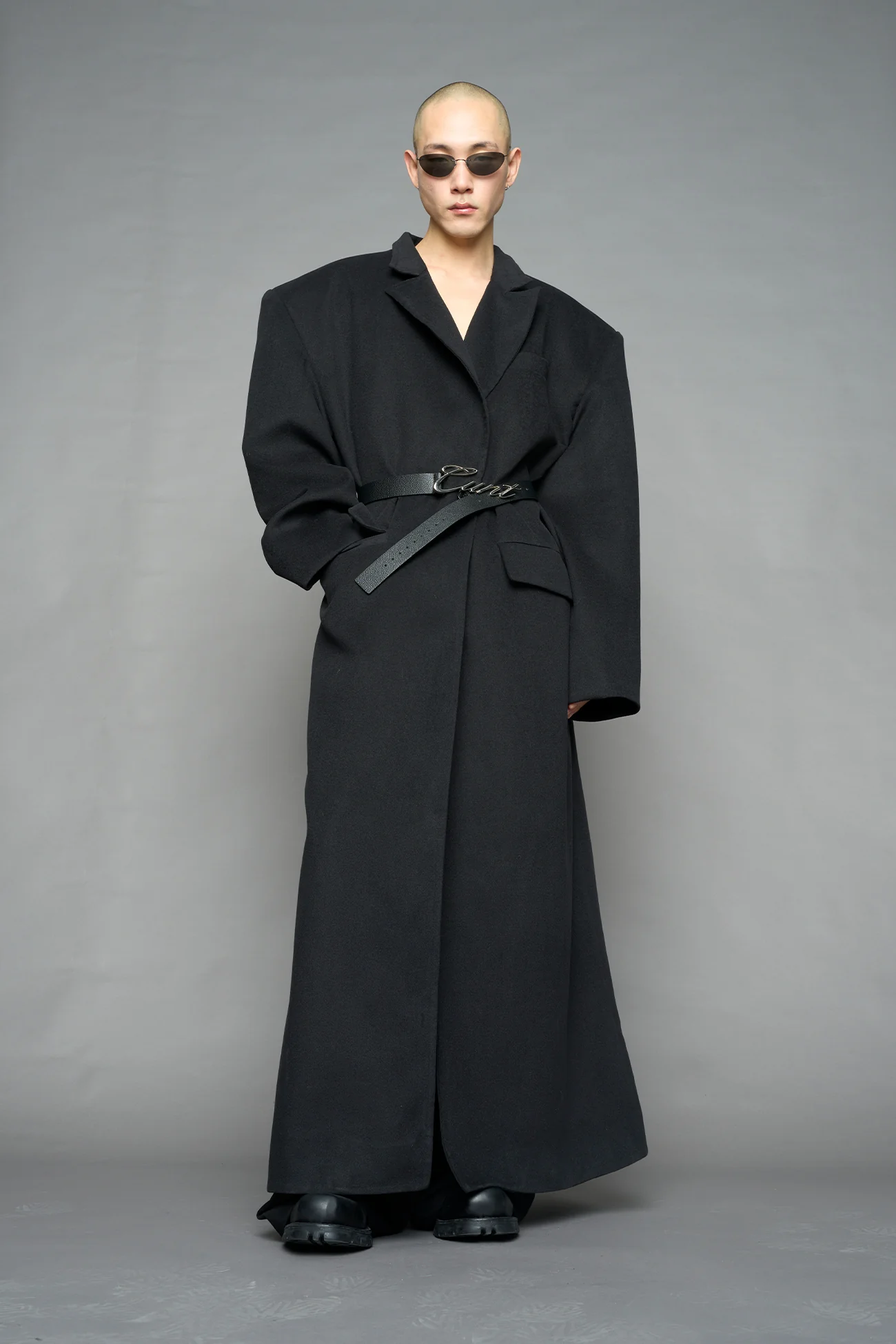 Wool Elongated Blazer Coat - Image 7