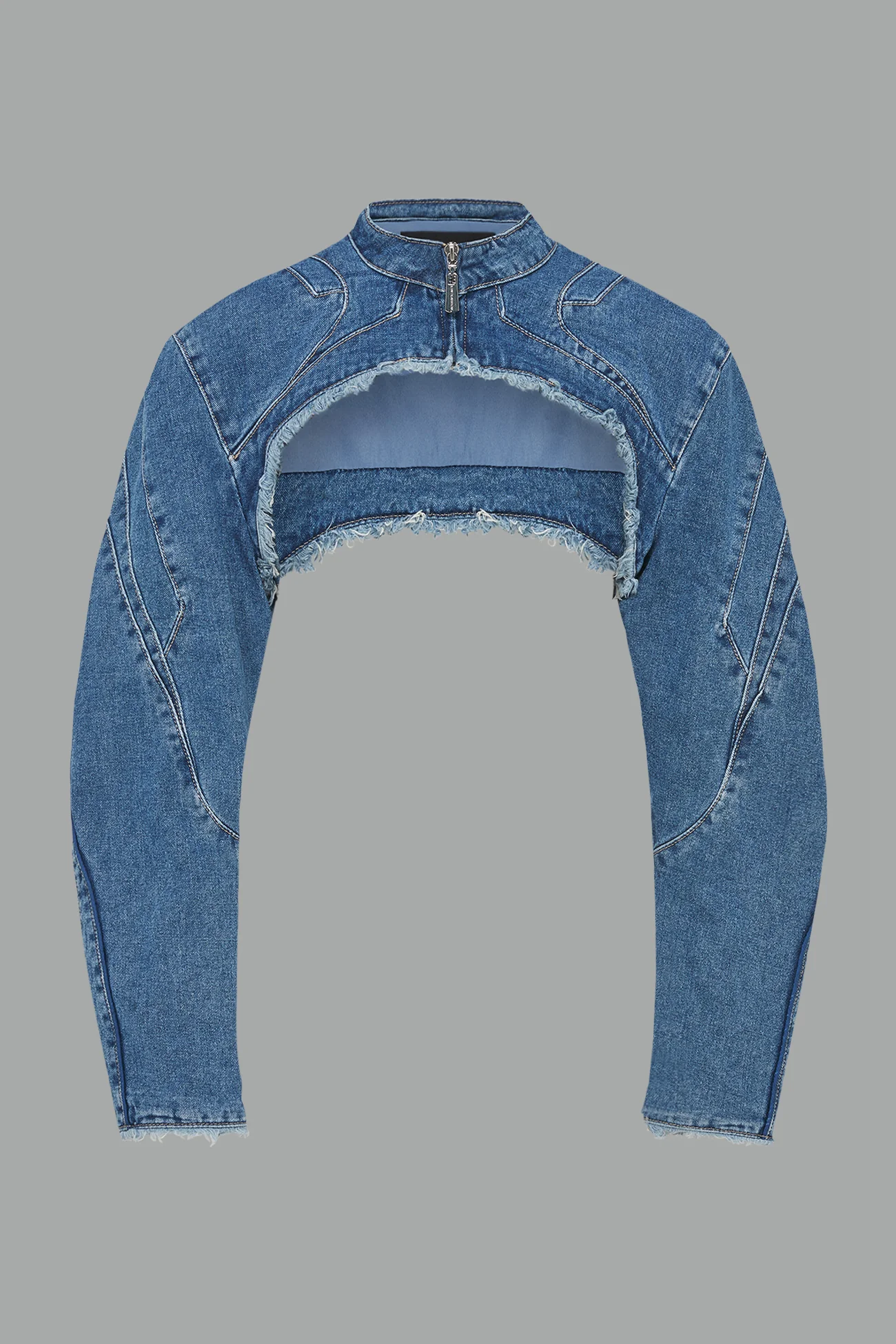 XTC Denim Choker Jacket - Image 12