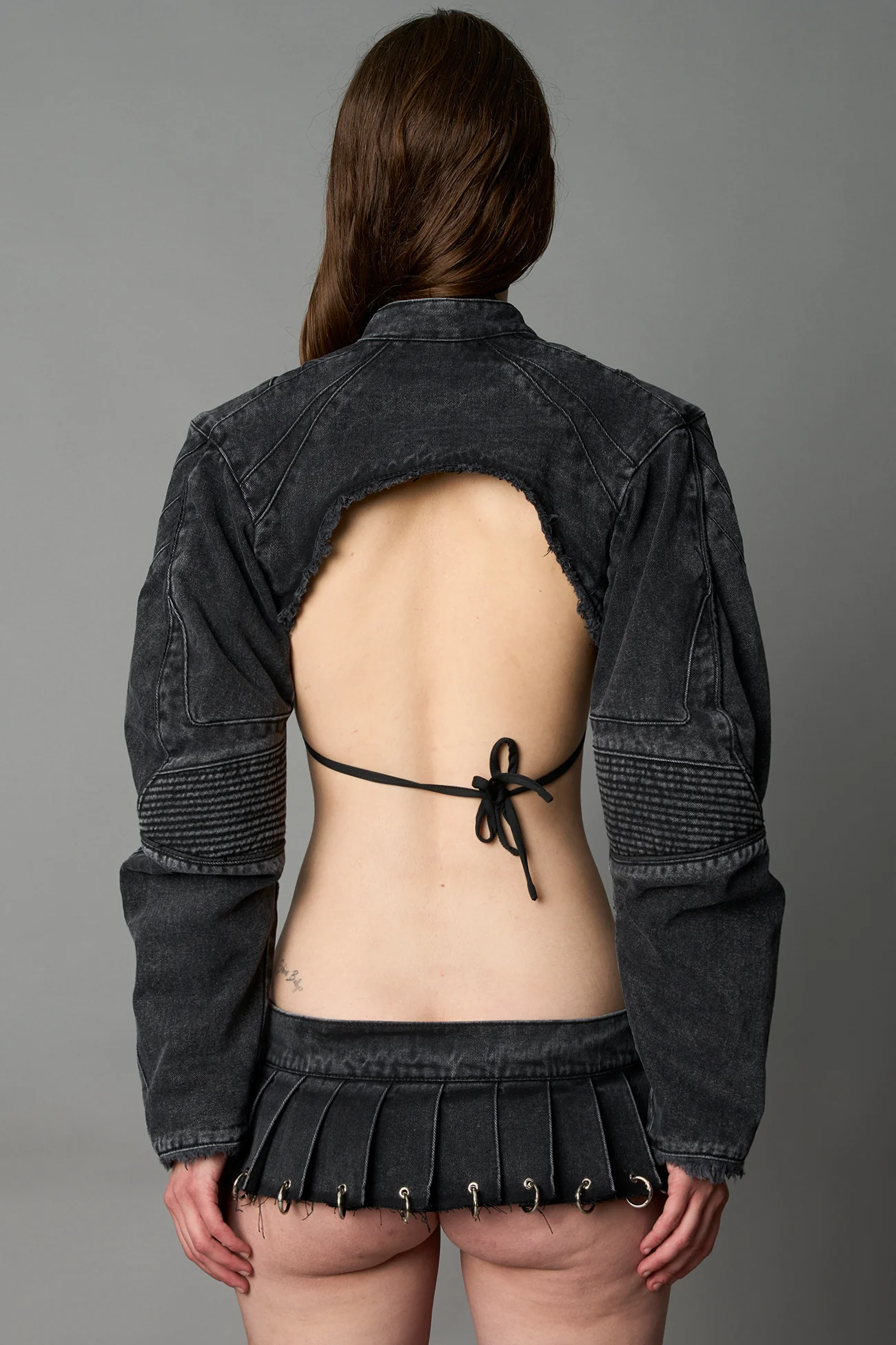 XTC Denim Choker Jacket - Image 5