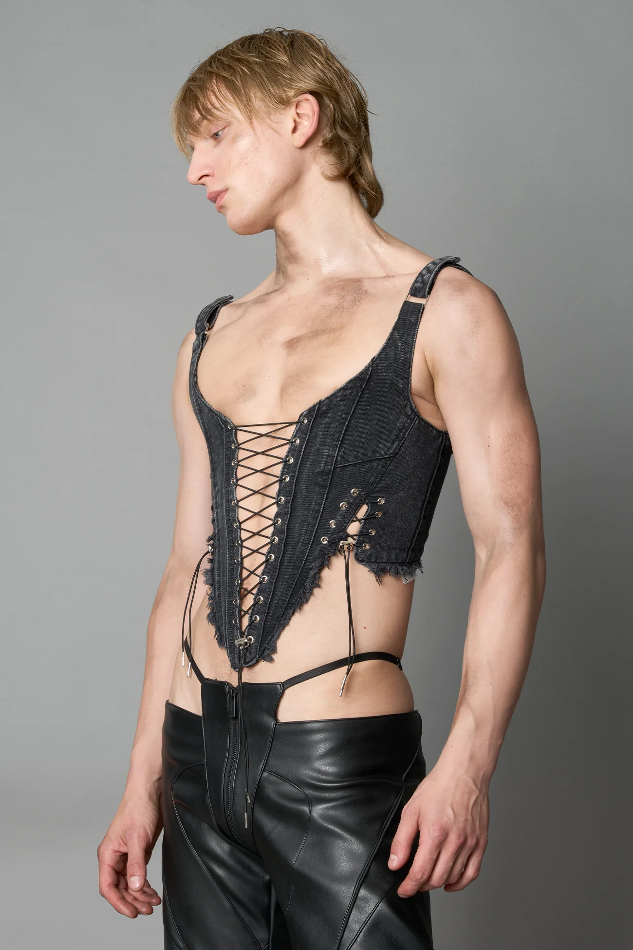 XTC Denim Corset - Image 8