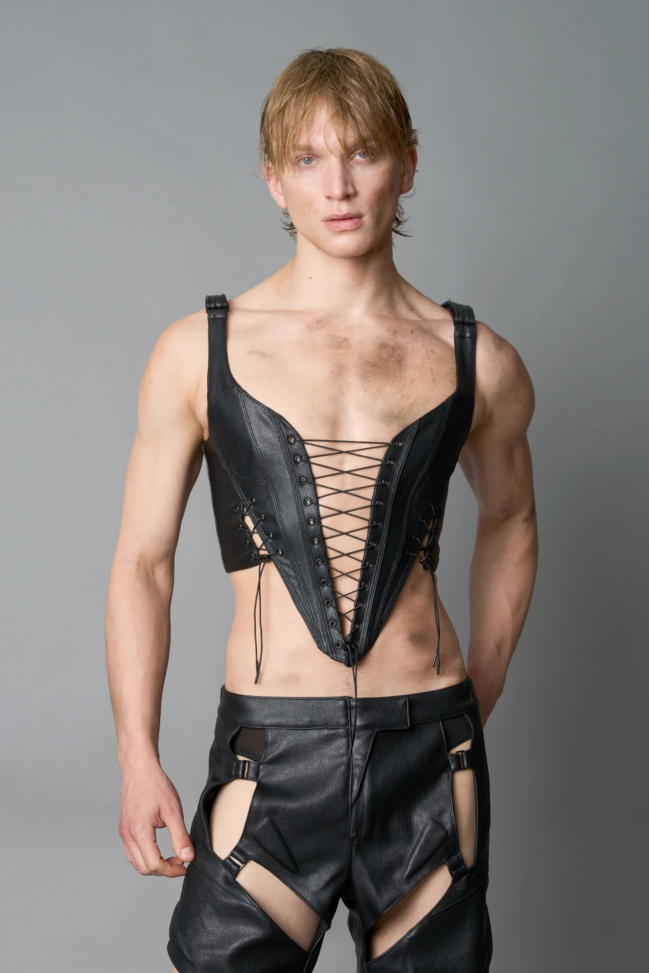 XTC Leather Corset - Image 6