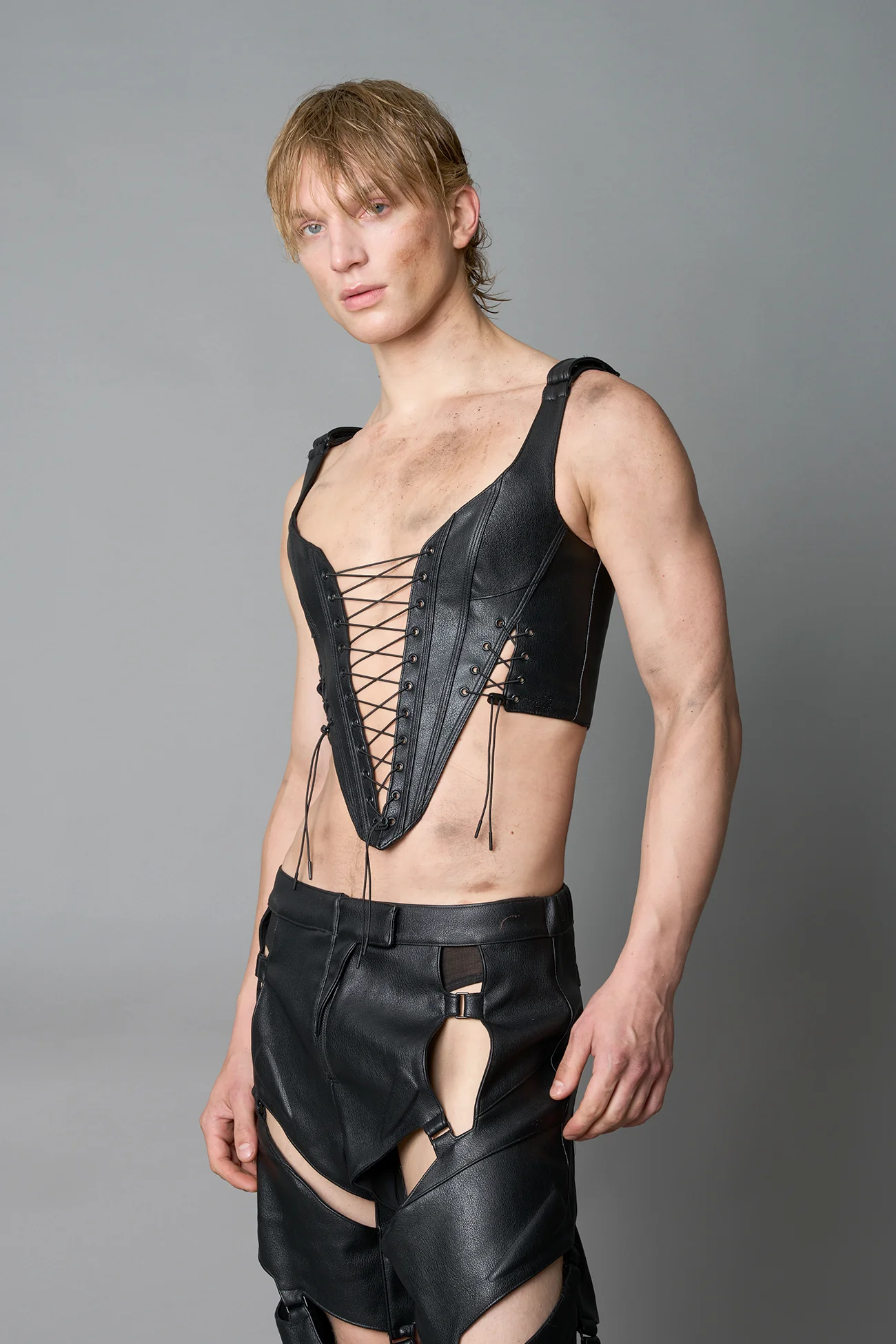 XTC Leather Corset - Image 7